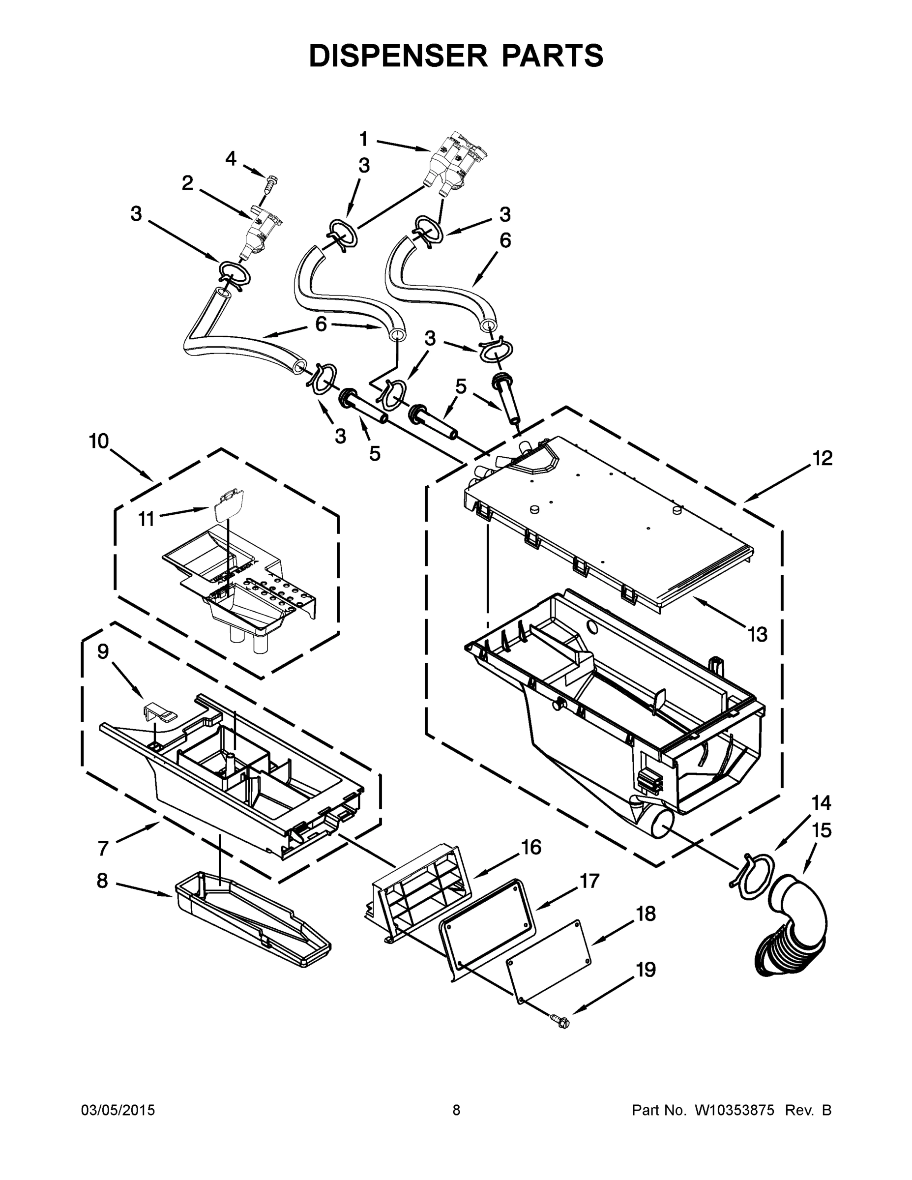05 - DISPENSER PARTS