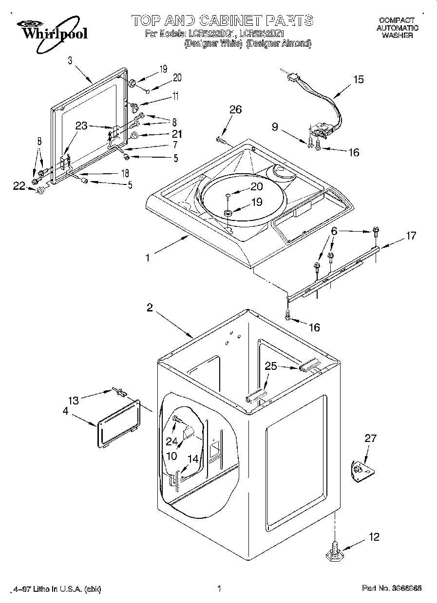 01 - TOP AND CABINET