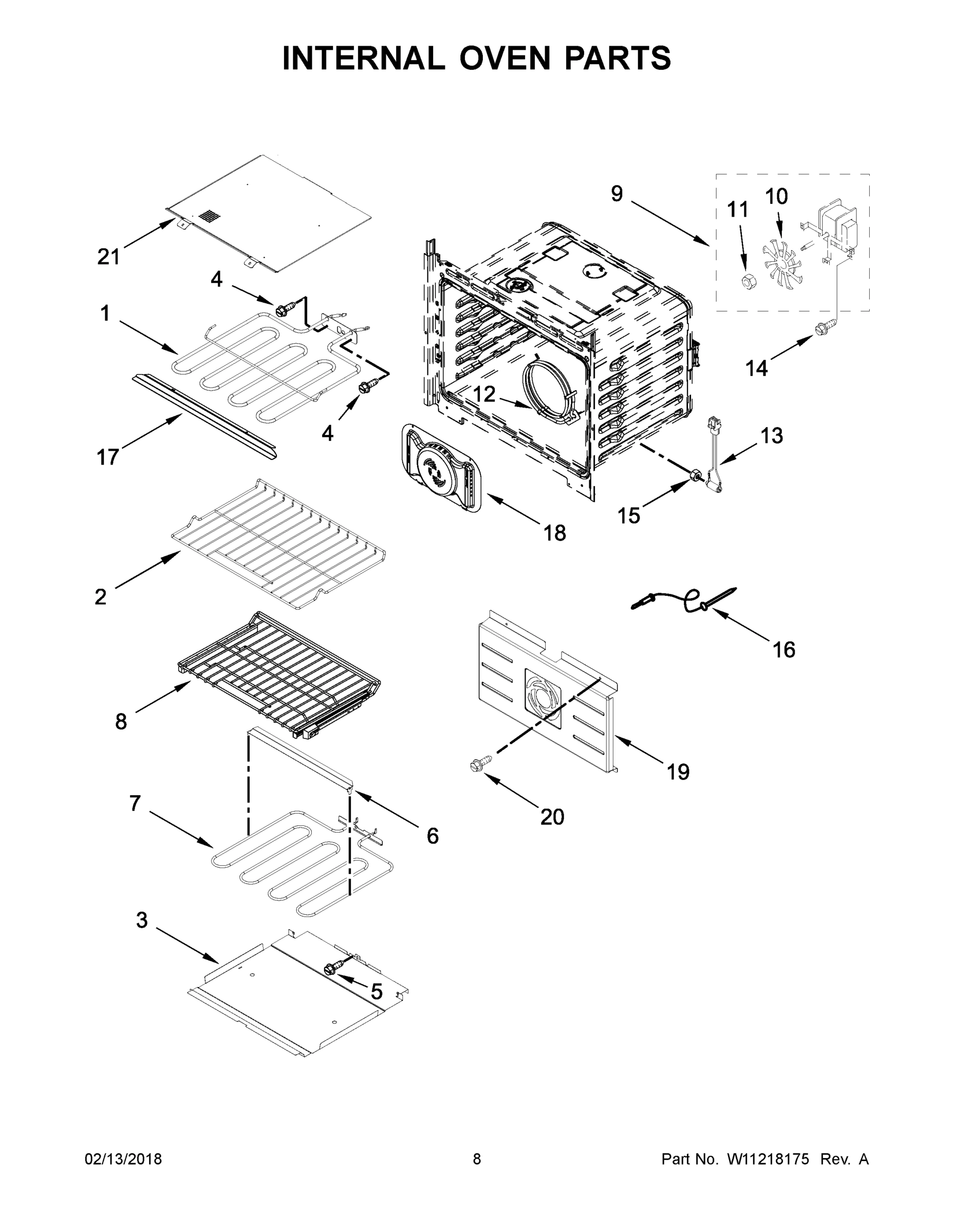 05 - INTERNAL OVEN PARTS