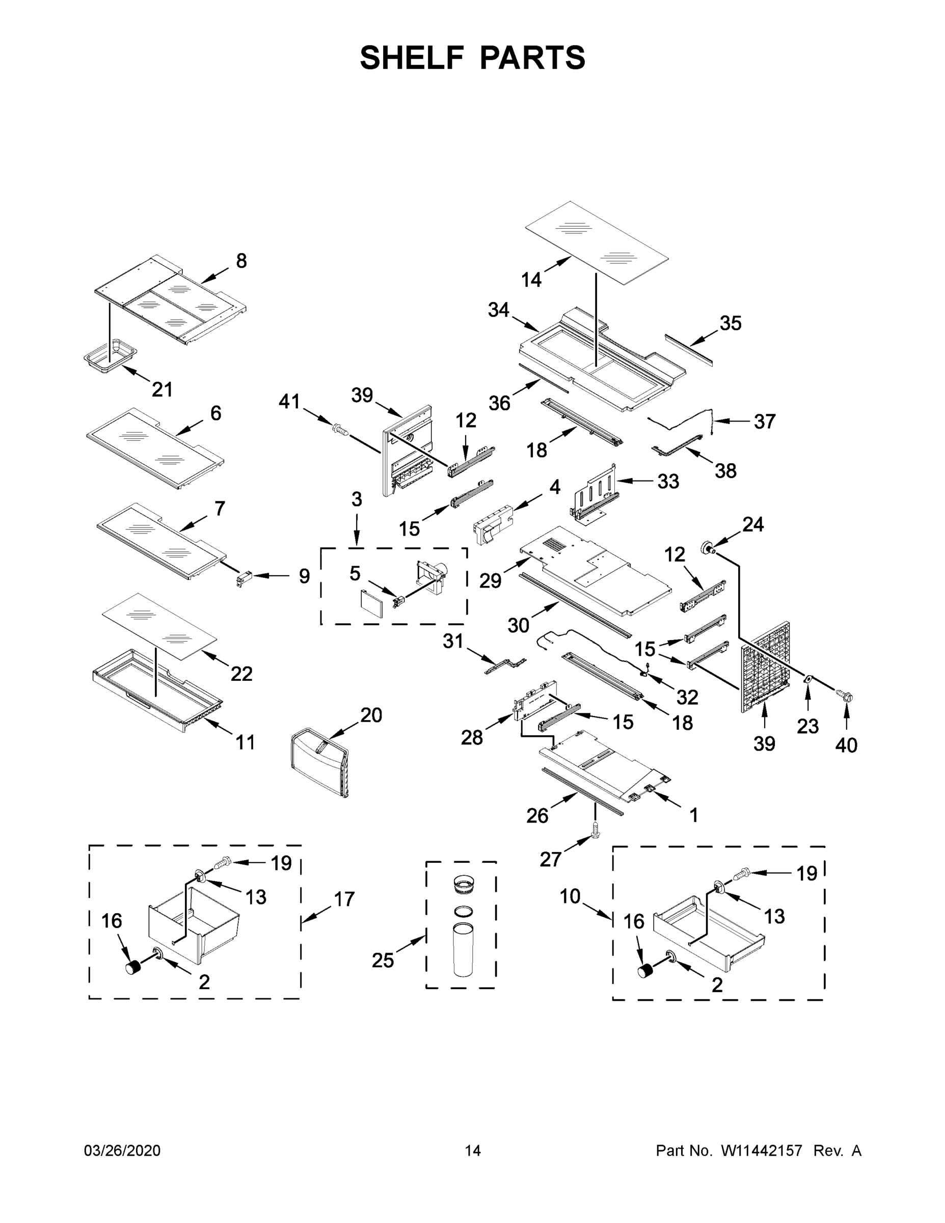 08 - SHELF PARTS