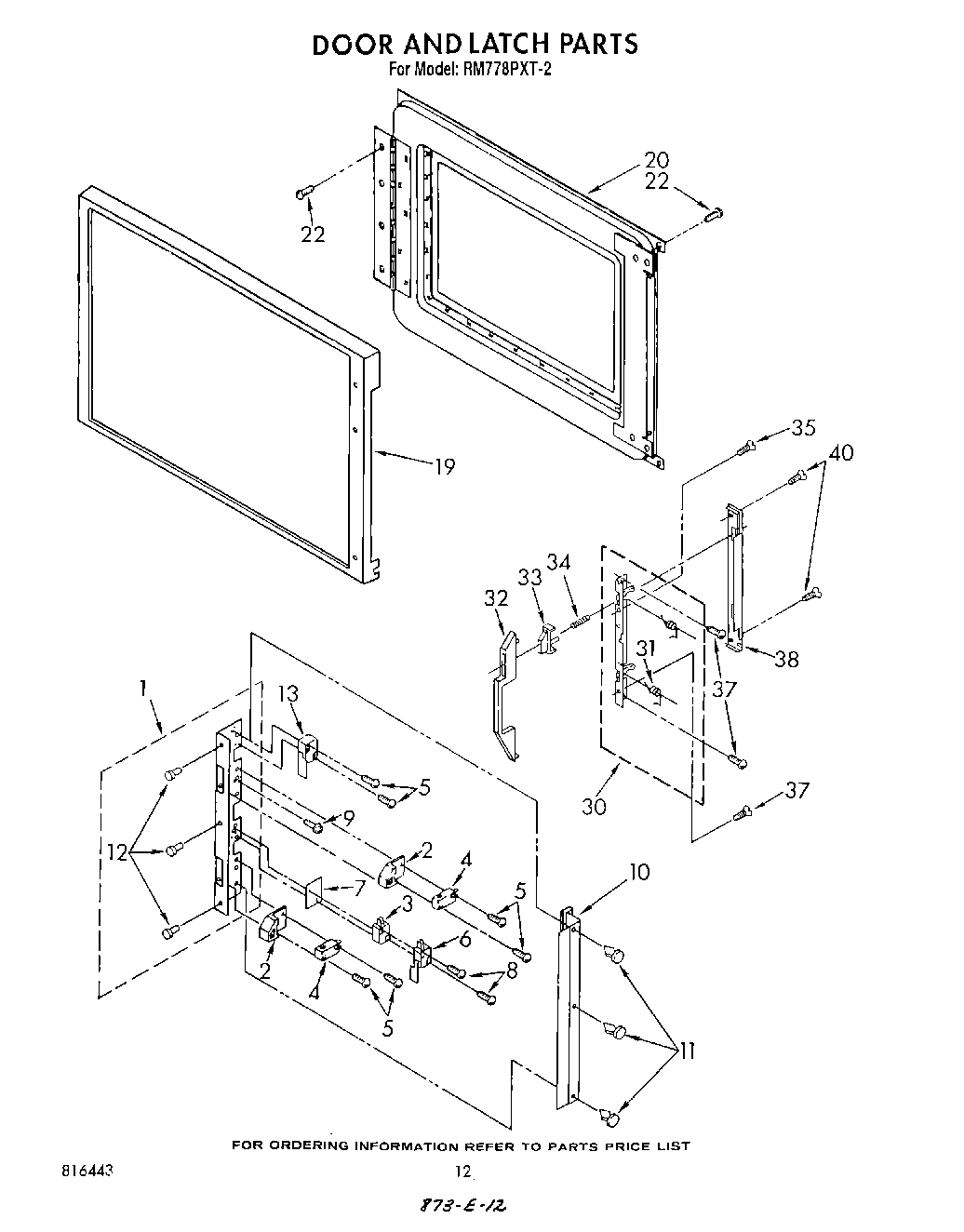 09 - DOOR AND LATCH