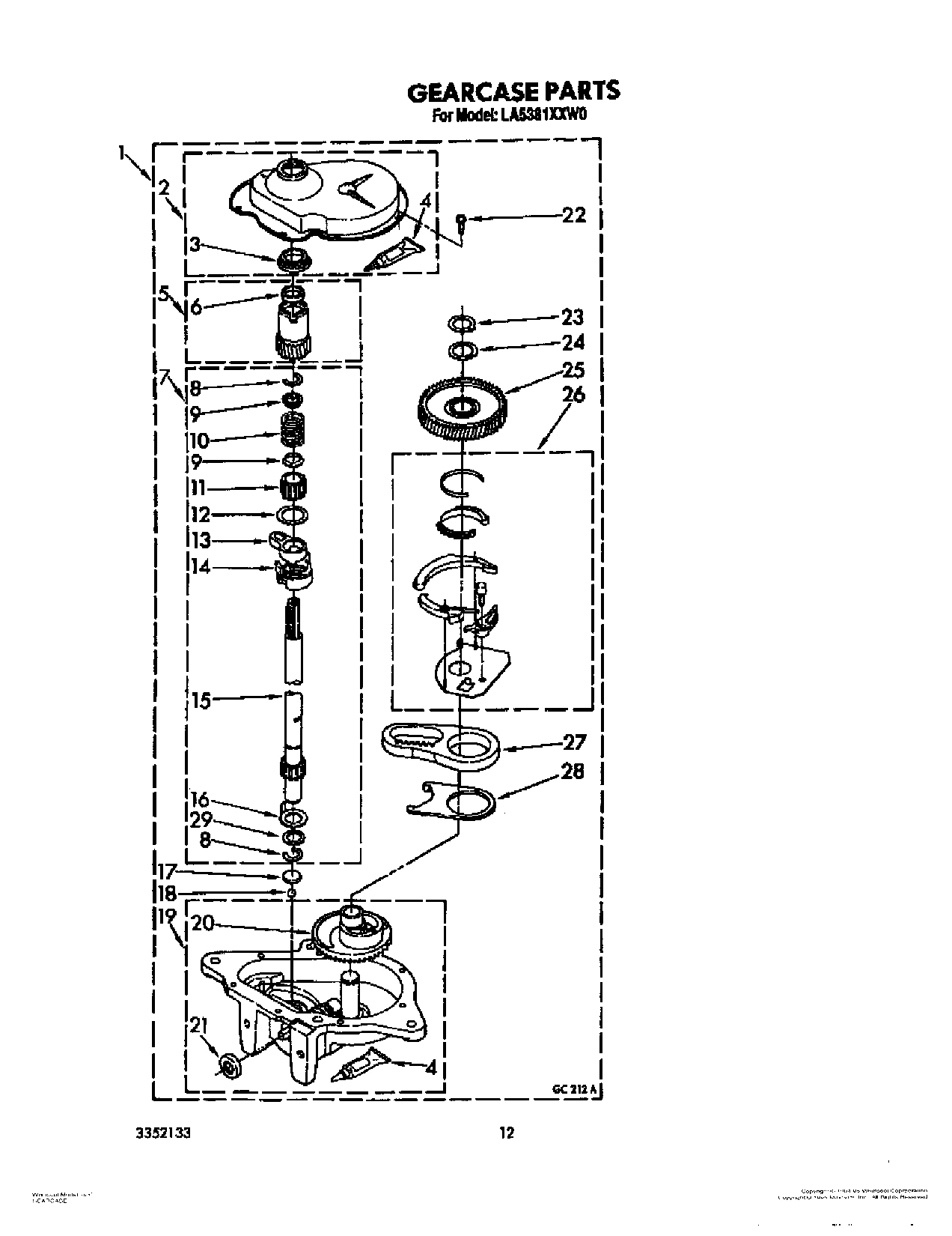 10 - GEARCASE