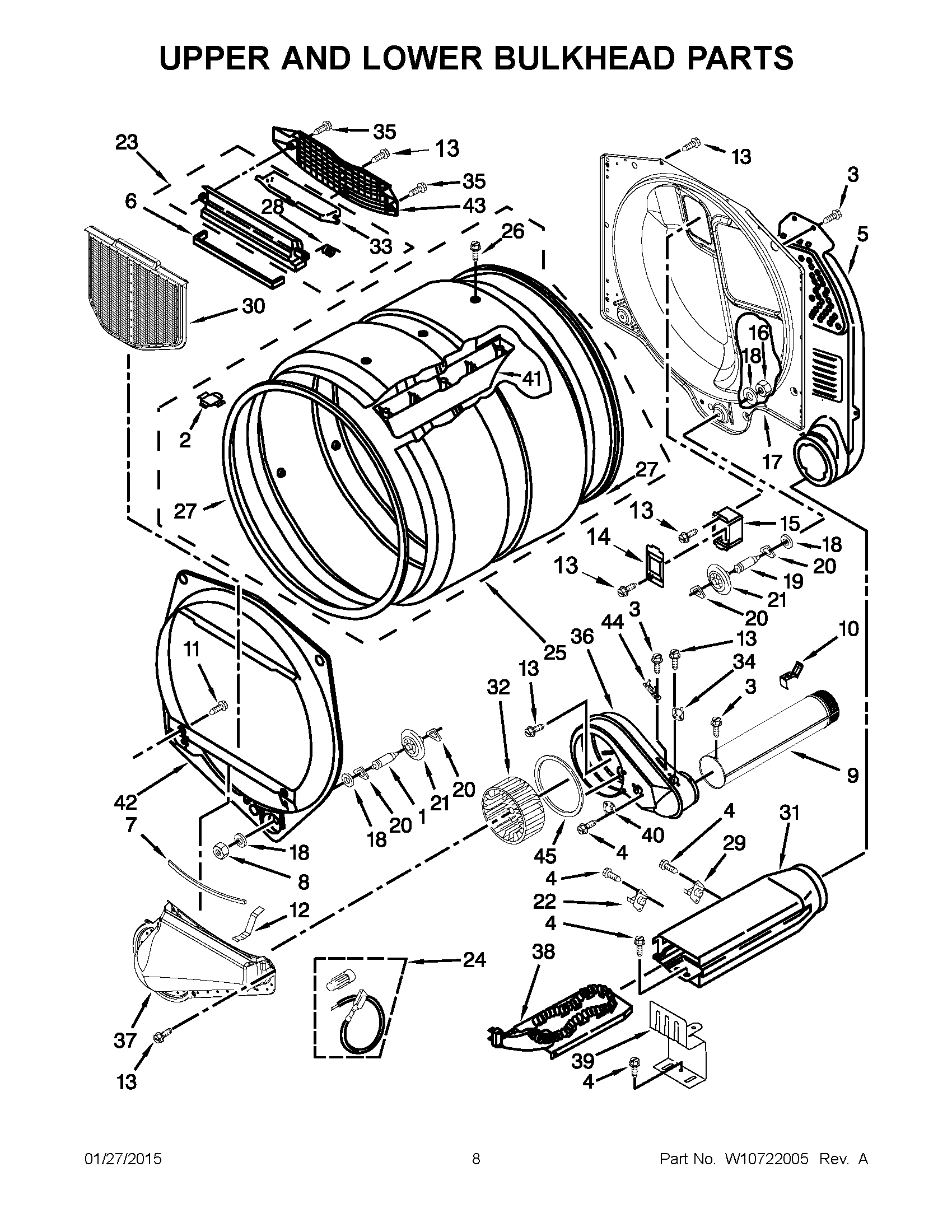 05 - UPPER AND LOWER BULKHEAD PARTS