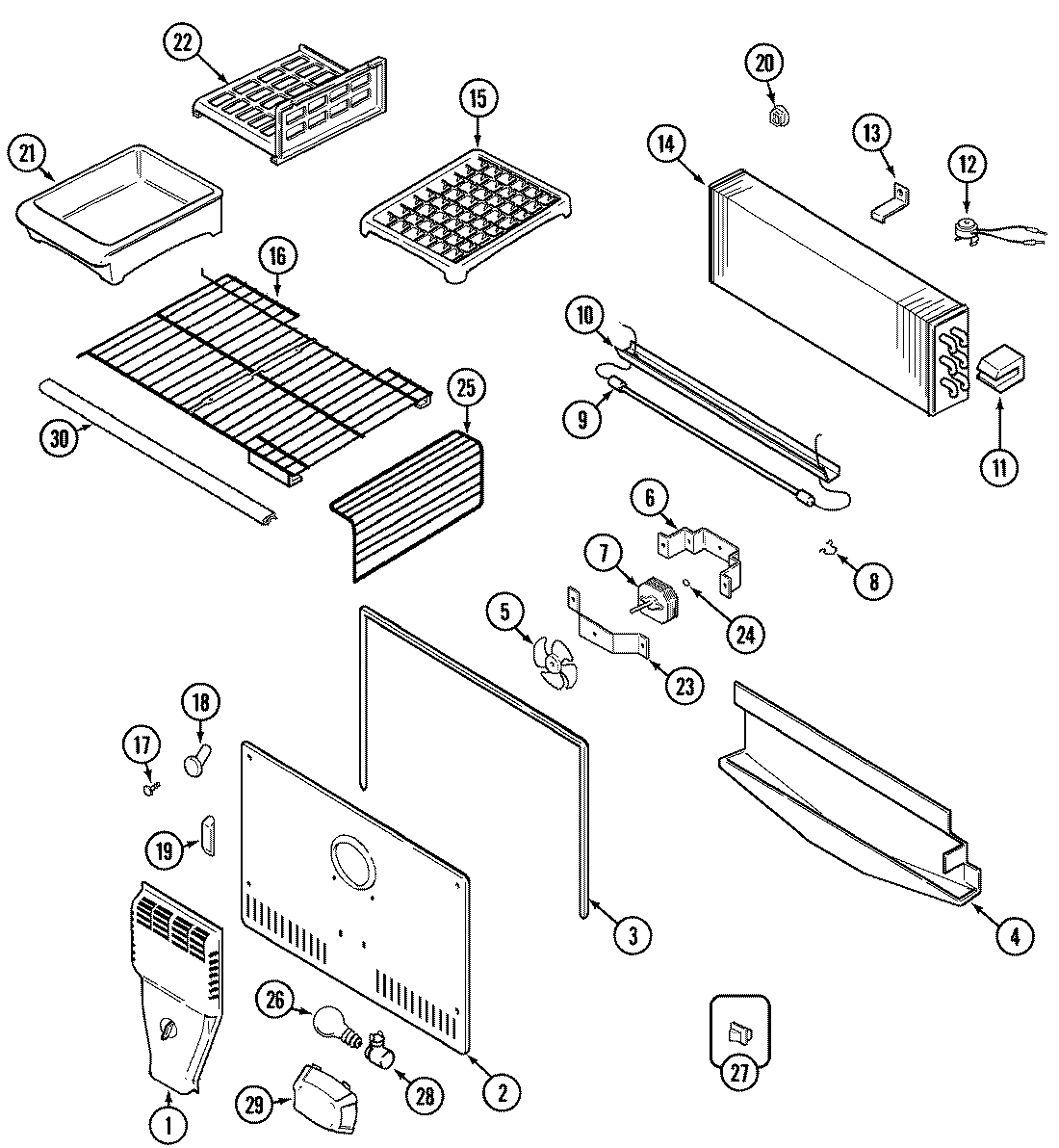 03 - FREEZER COMPARTMENT