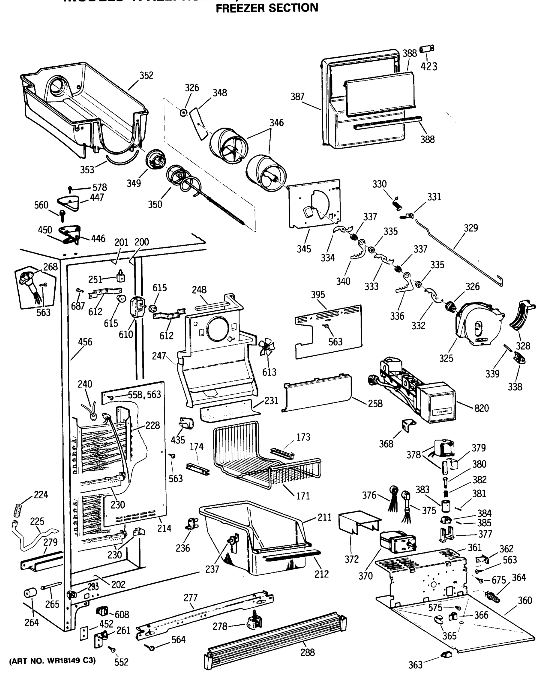 FREEZER SECTION