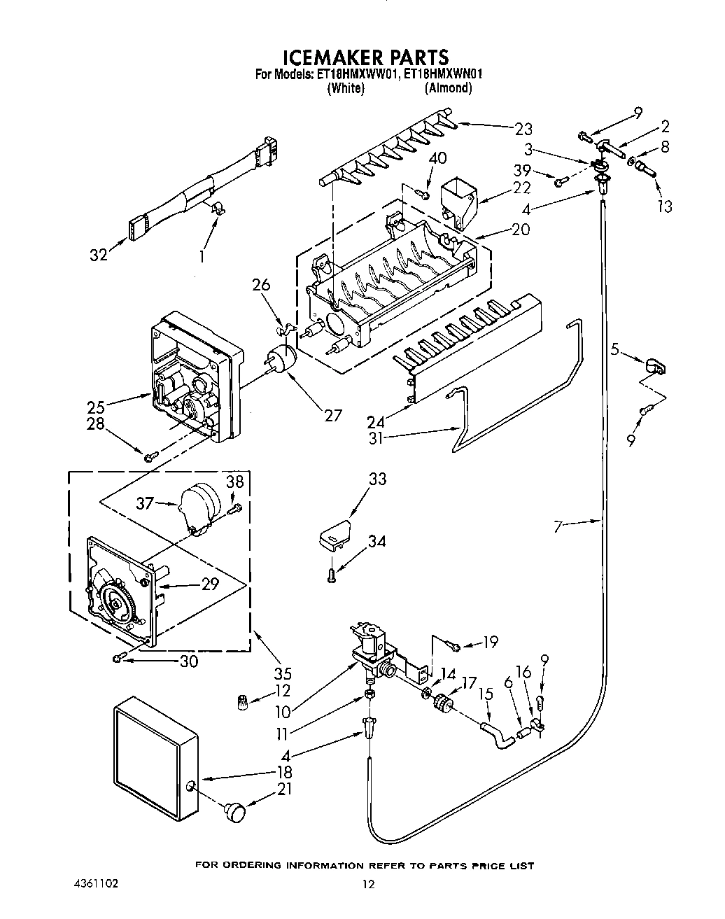 09 - ICEMAKER, LIT/OPTIONAL