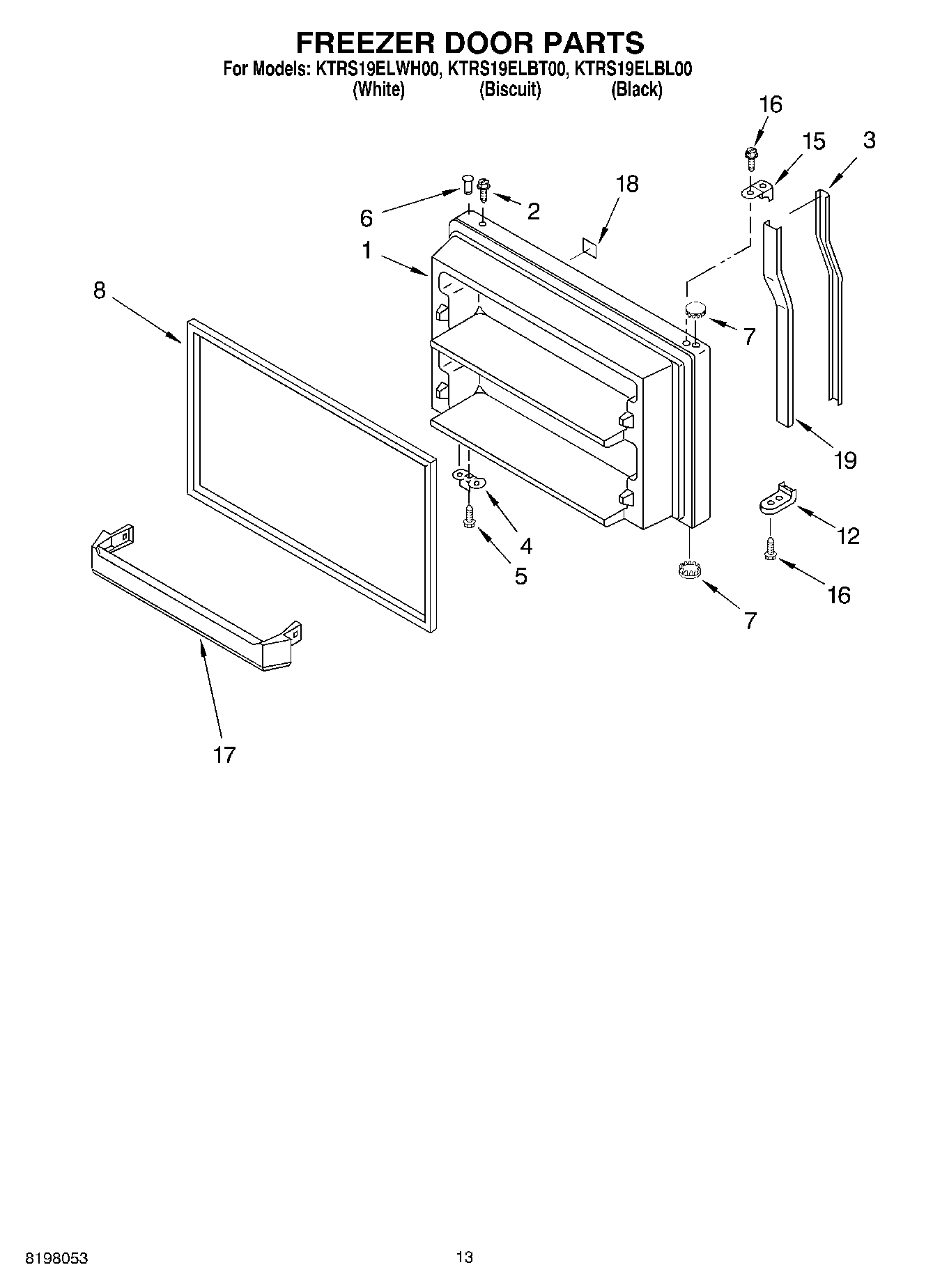 07 - FREEZER DOOR