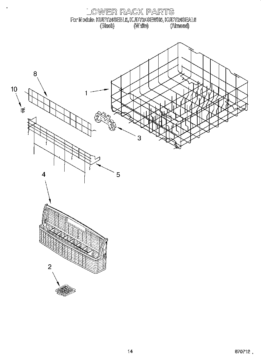11 - LOWER RACK