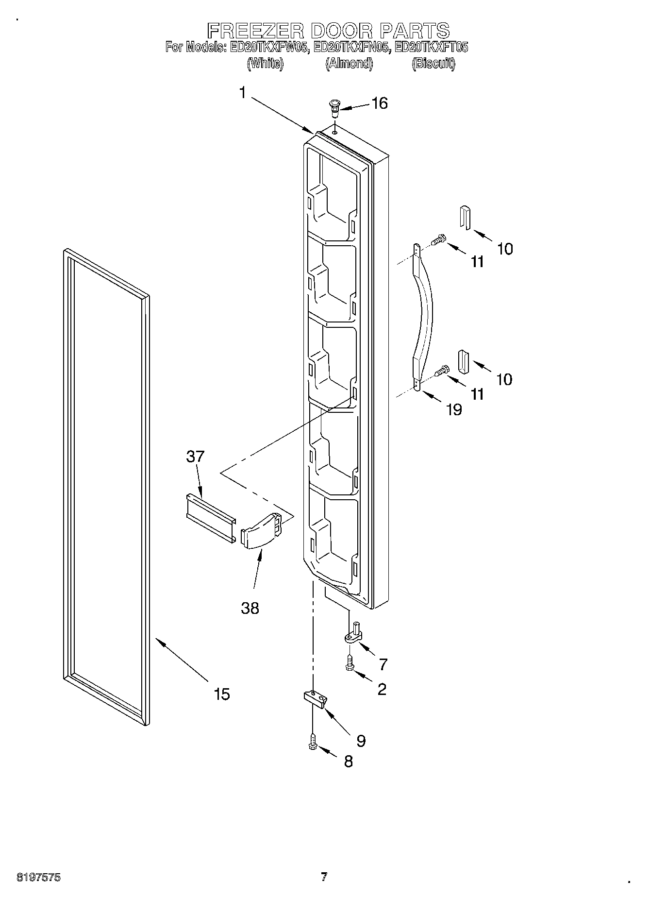 05 - FREEZER DOOR
