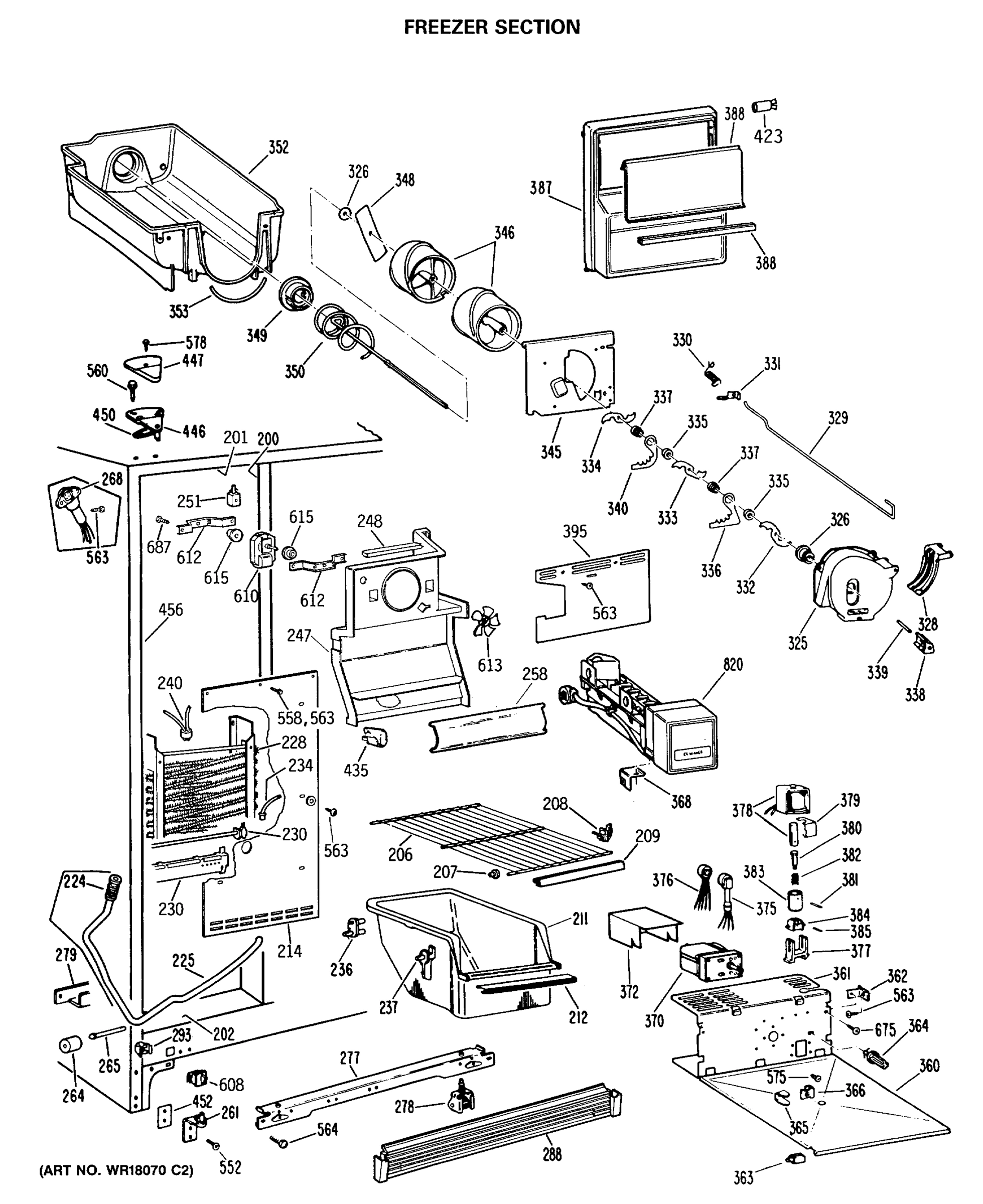 FREEZER SECTION