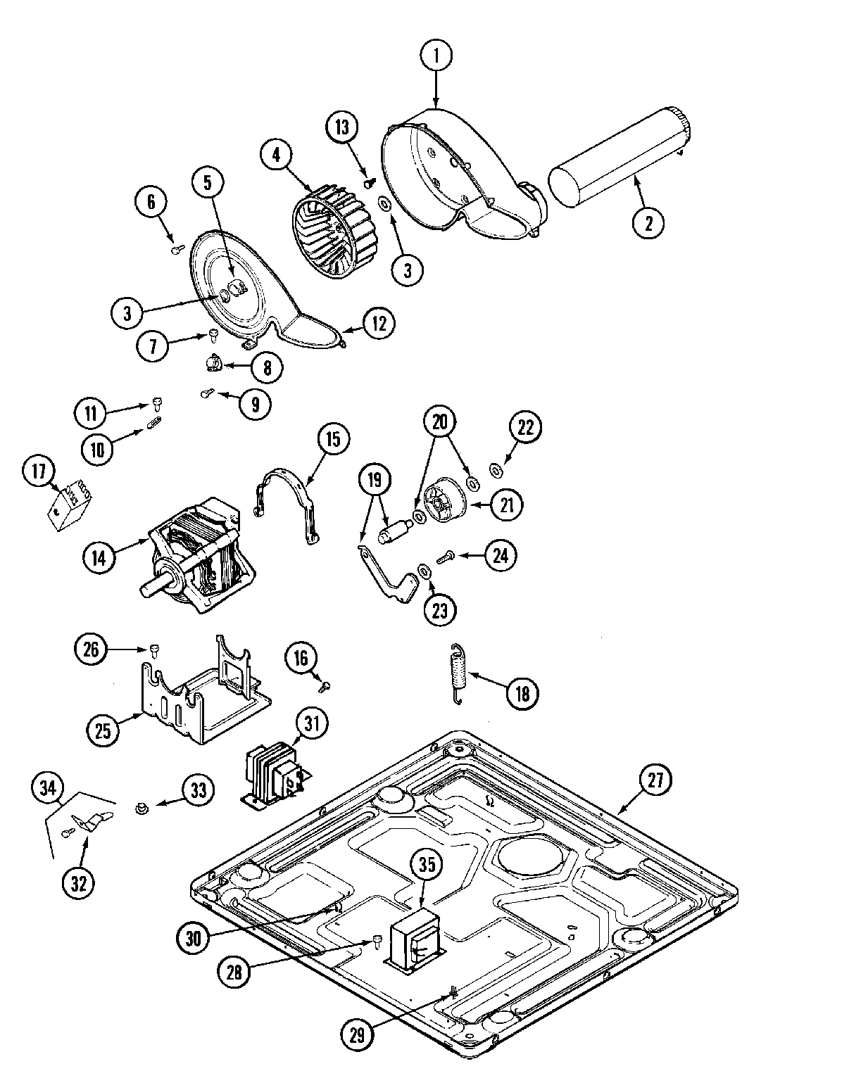 06 - MOTOR DRIVE (DRYER)