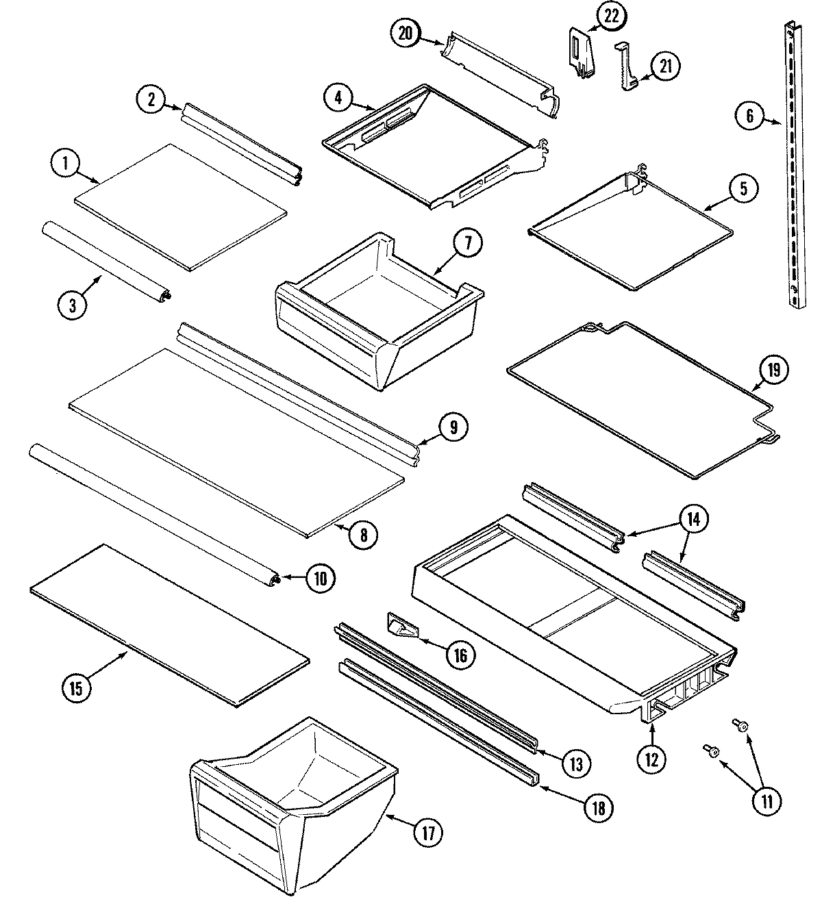 09 - SHELVES & ACCESSORIES