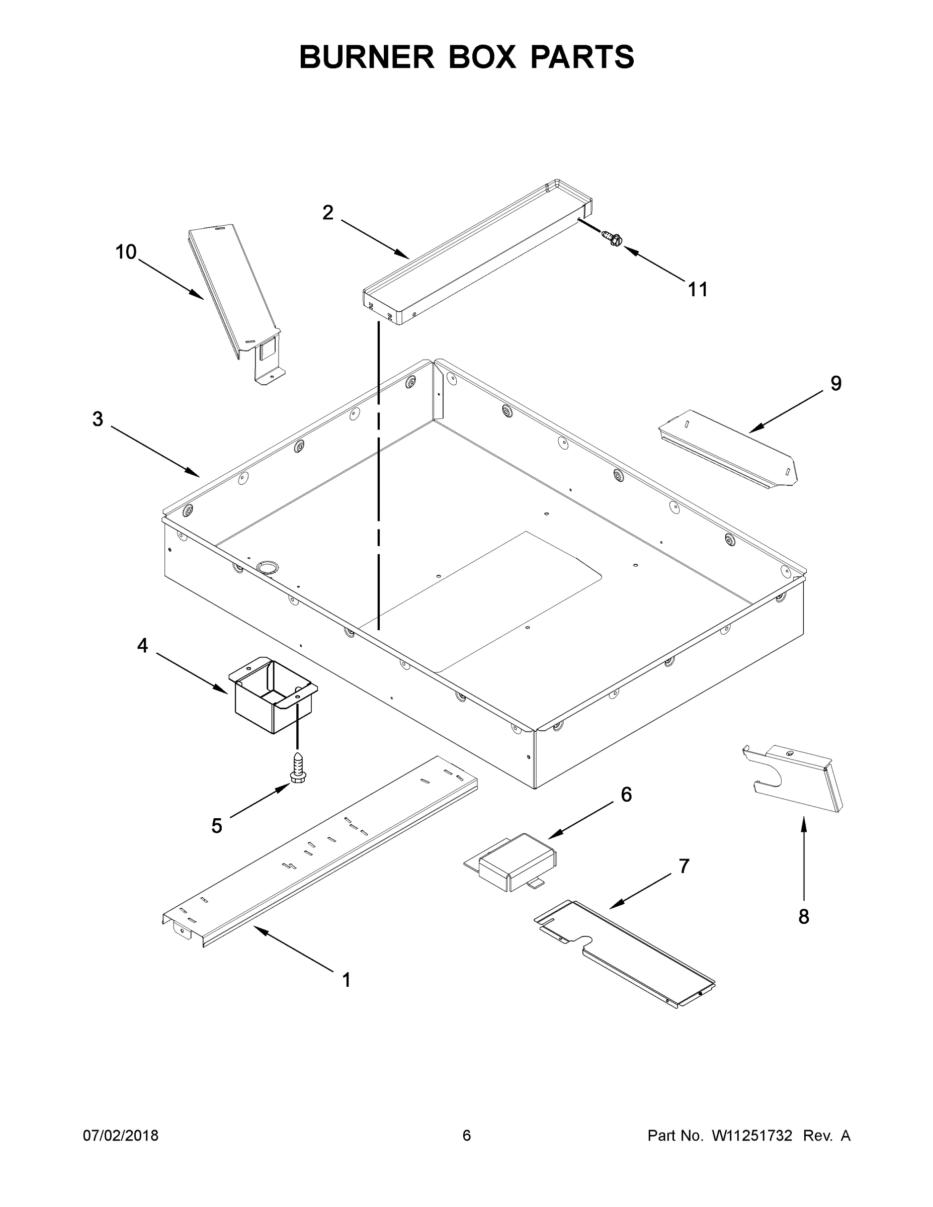 04 - BURNER BOX PARTS