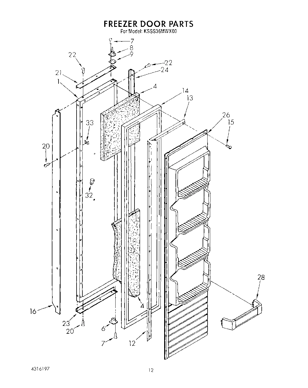 09 - FREEZER DOOR