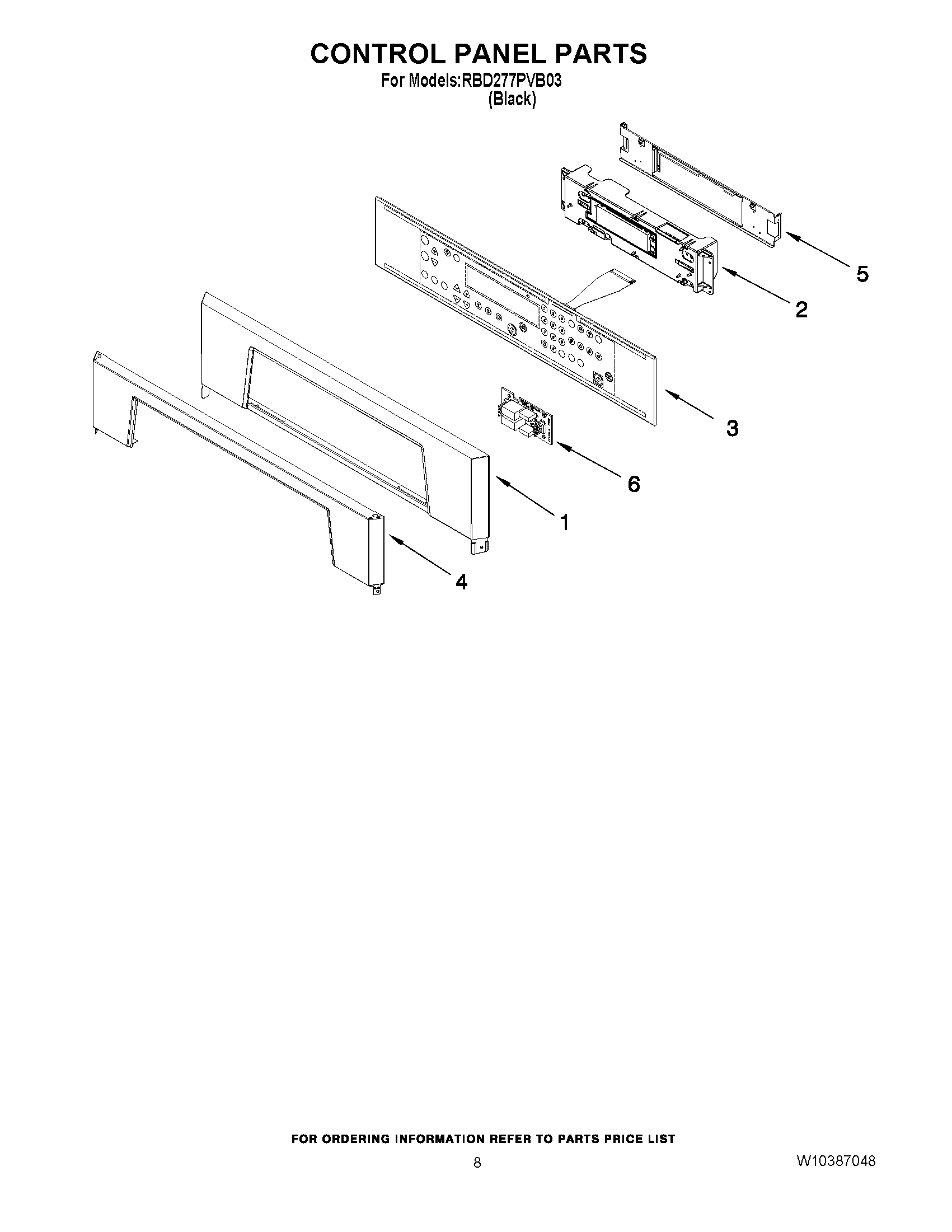 06 - CONTROL PANEL PARTS