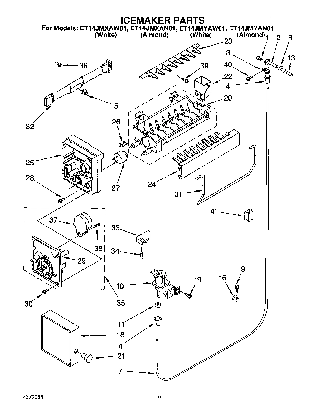 05 - ICEMAKER, SHELF