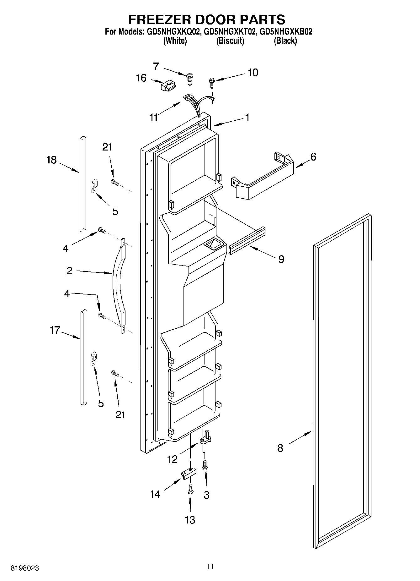 07 - FREEZER DOOR