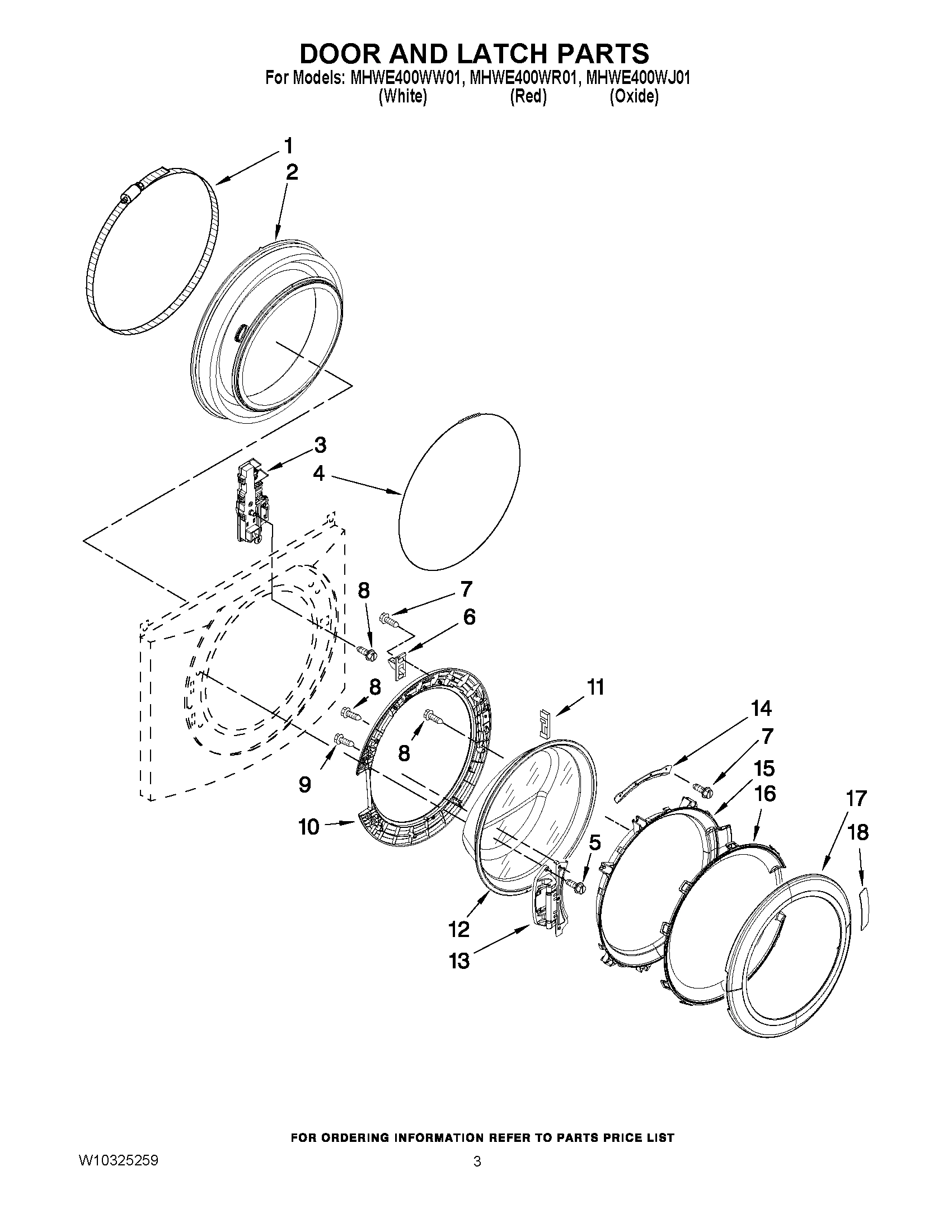 02 - DOOR AND LATCH PARTS