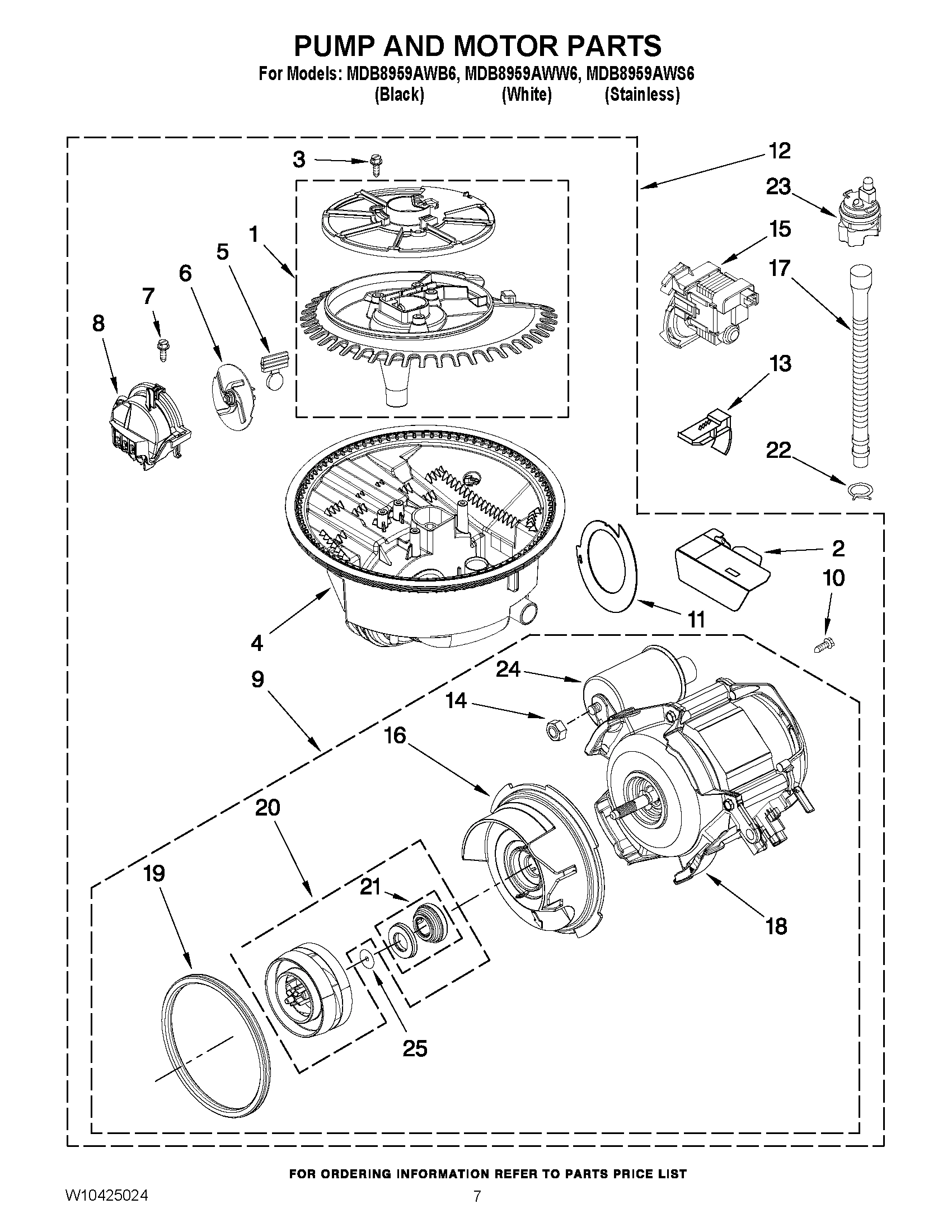 06 - PUMP AND MOTOR PARTS
