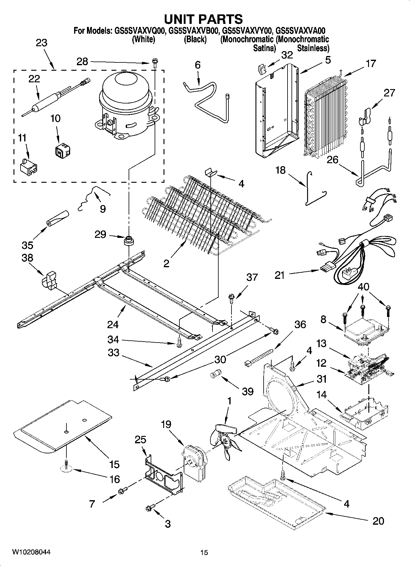 09 - UNIT PARTS