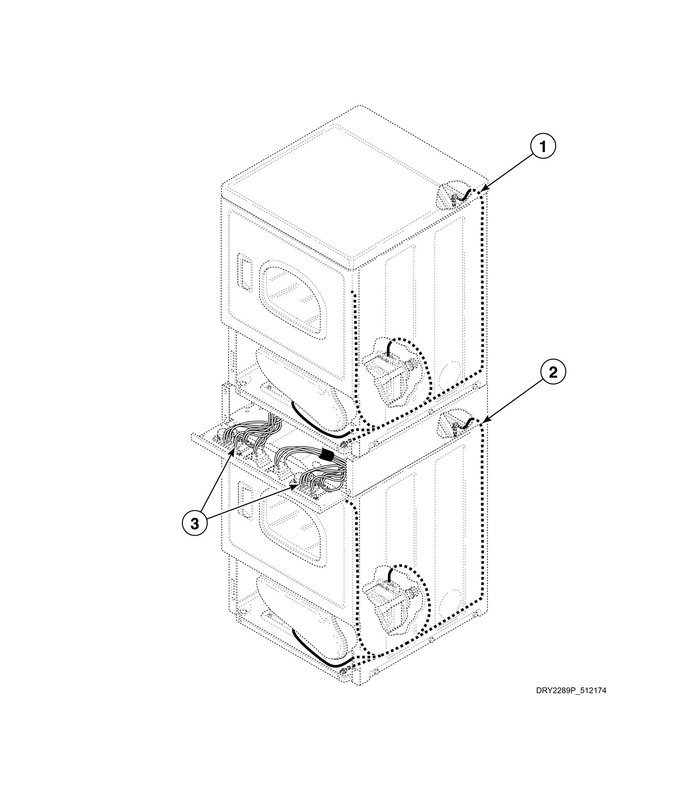 Wire Harnesses And Wires - Stacked Models Starting serial no. 1303025315