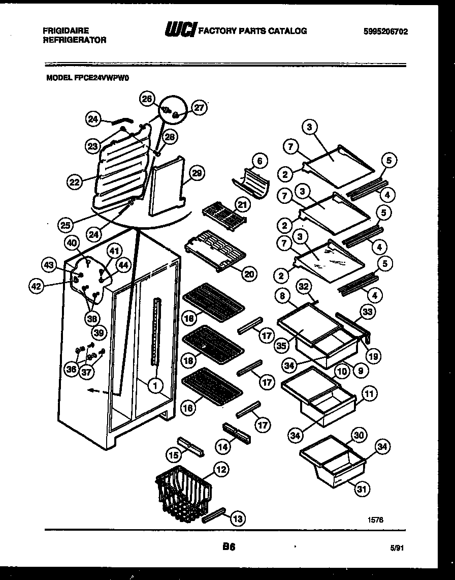05 - SHELVES AND SUPPORTS