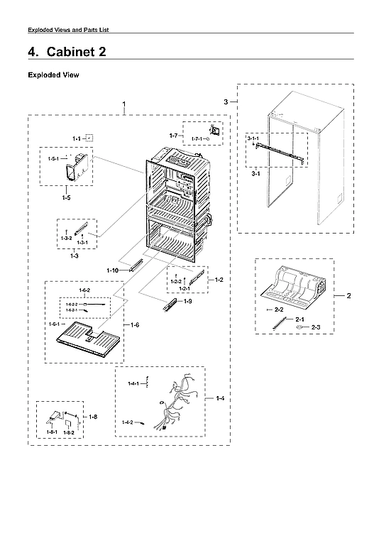 CABINET 2 PARTS