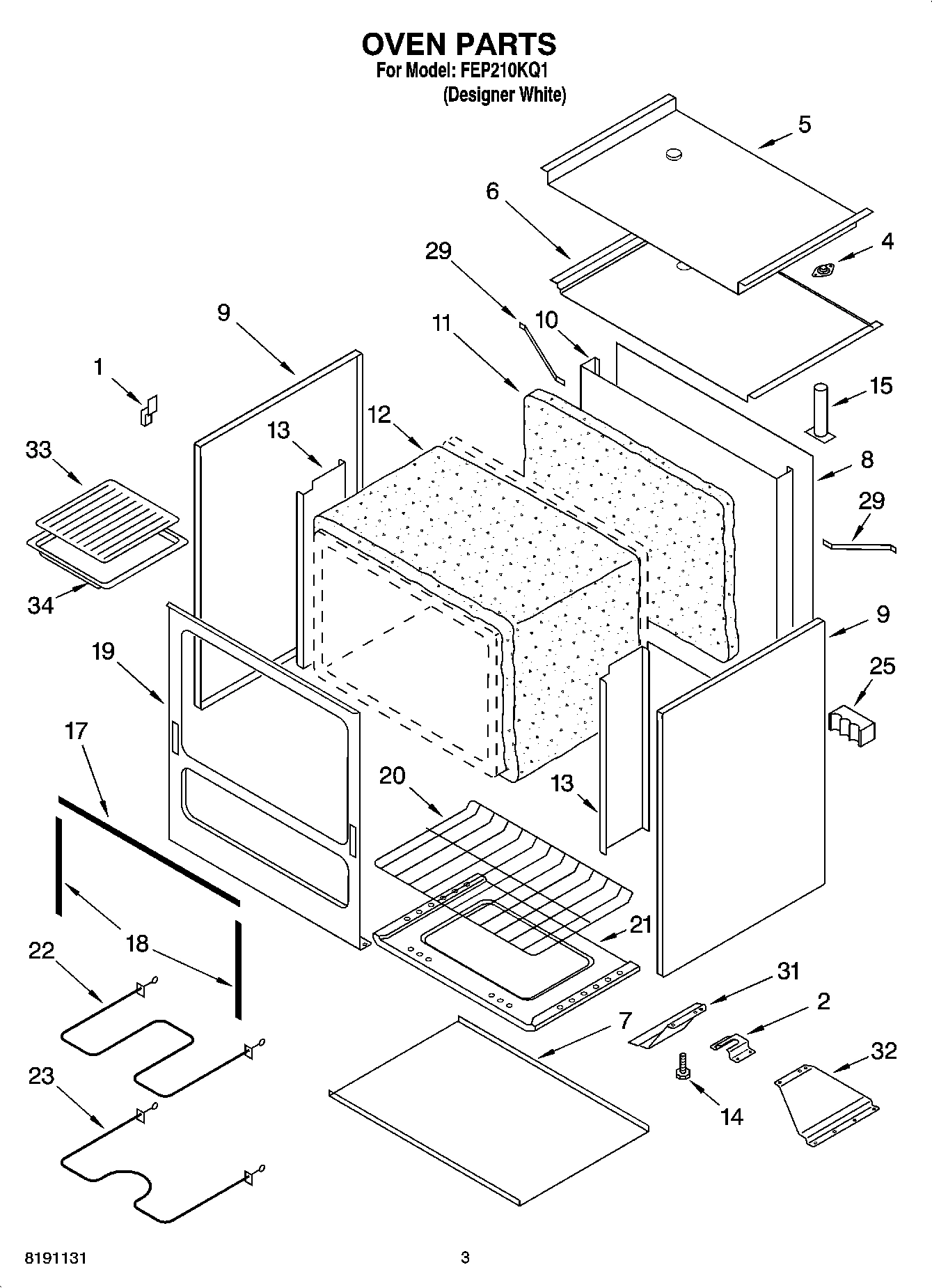 03 - OVEN PARTS