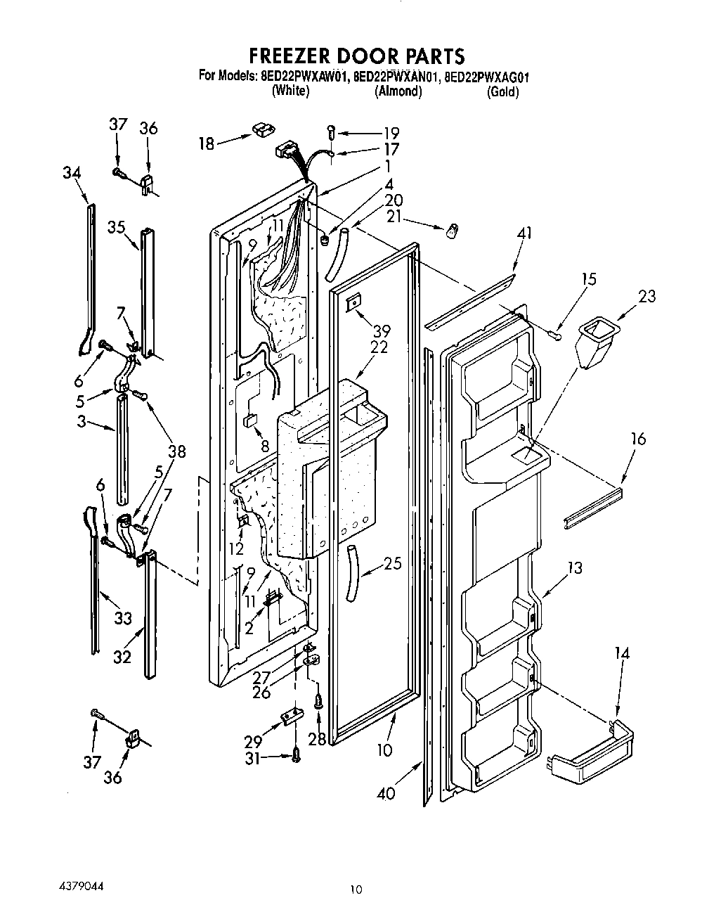 07 - FREEZER DOOR