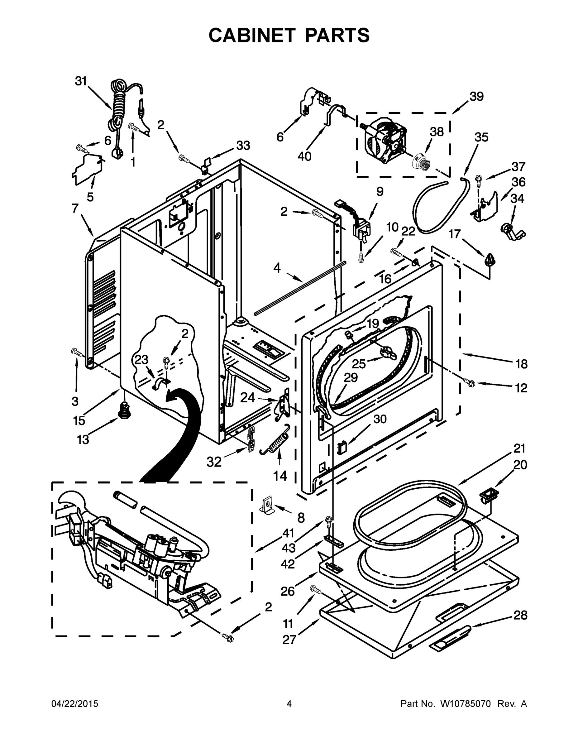 03 - CABINET PARTS
