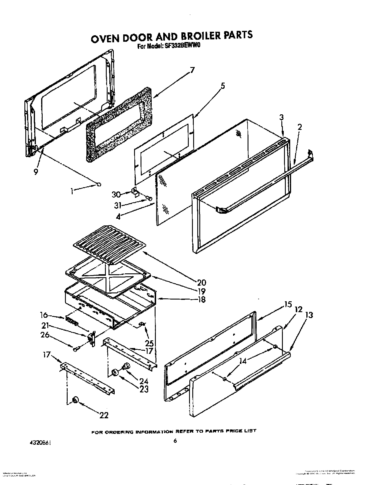 05 - OVEN DOOR AND BROILER