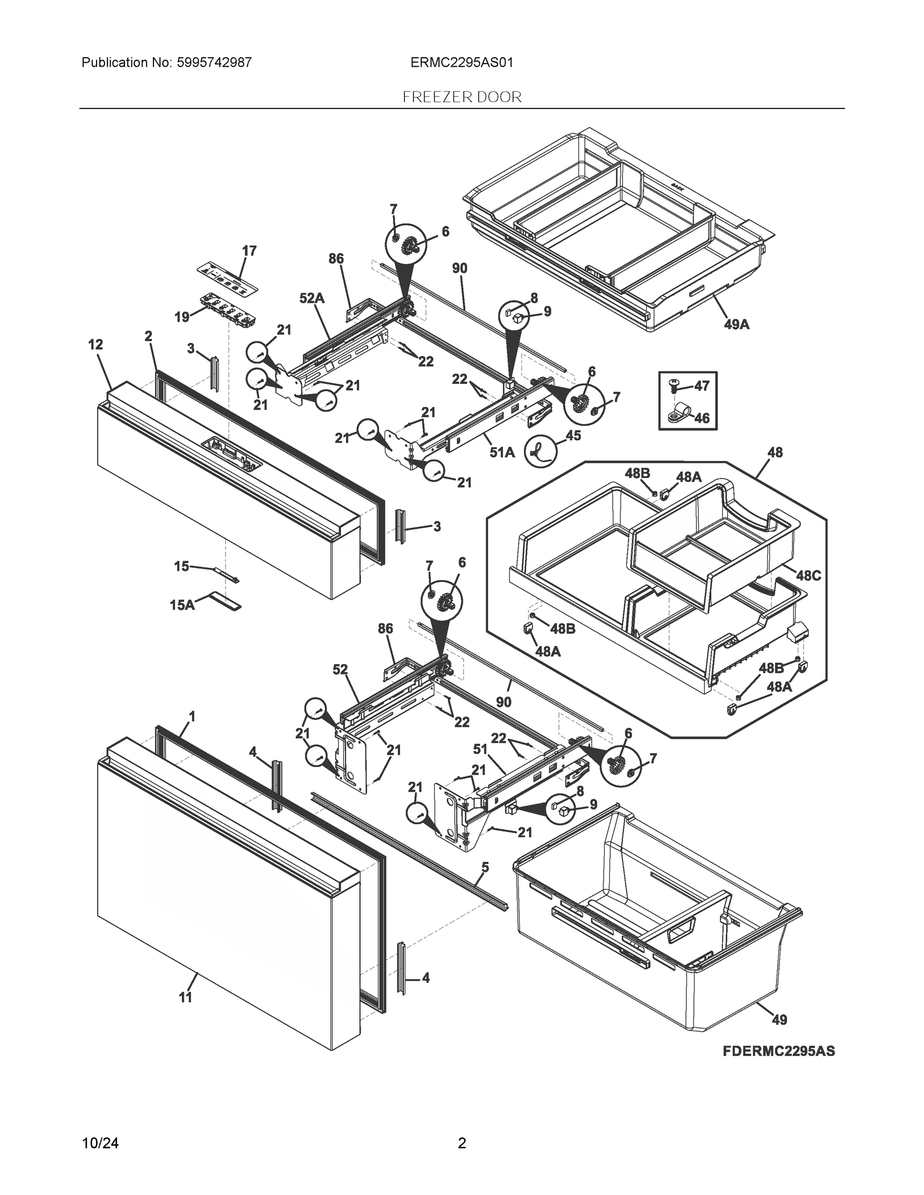 02 - FREEZER DOOR