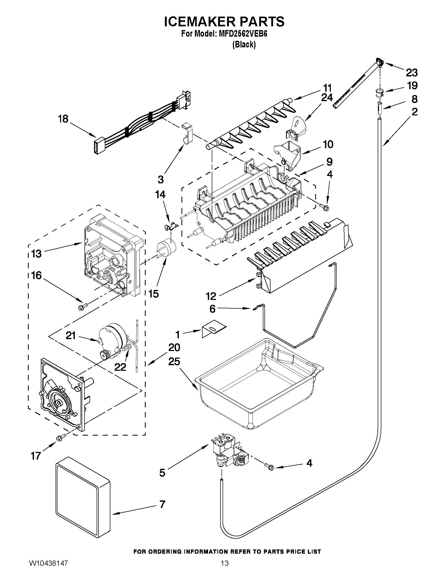 07 - ICEMAKER PARTS