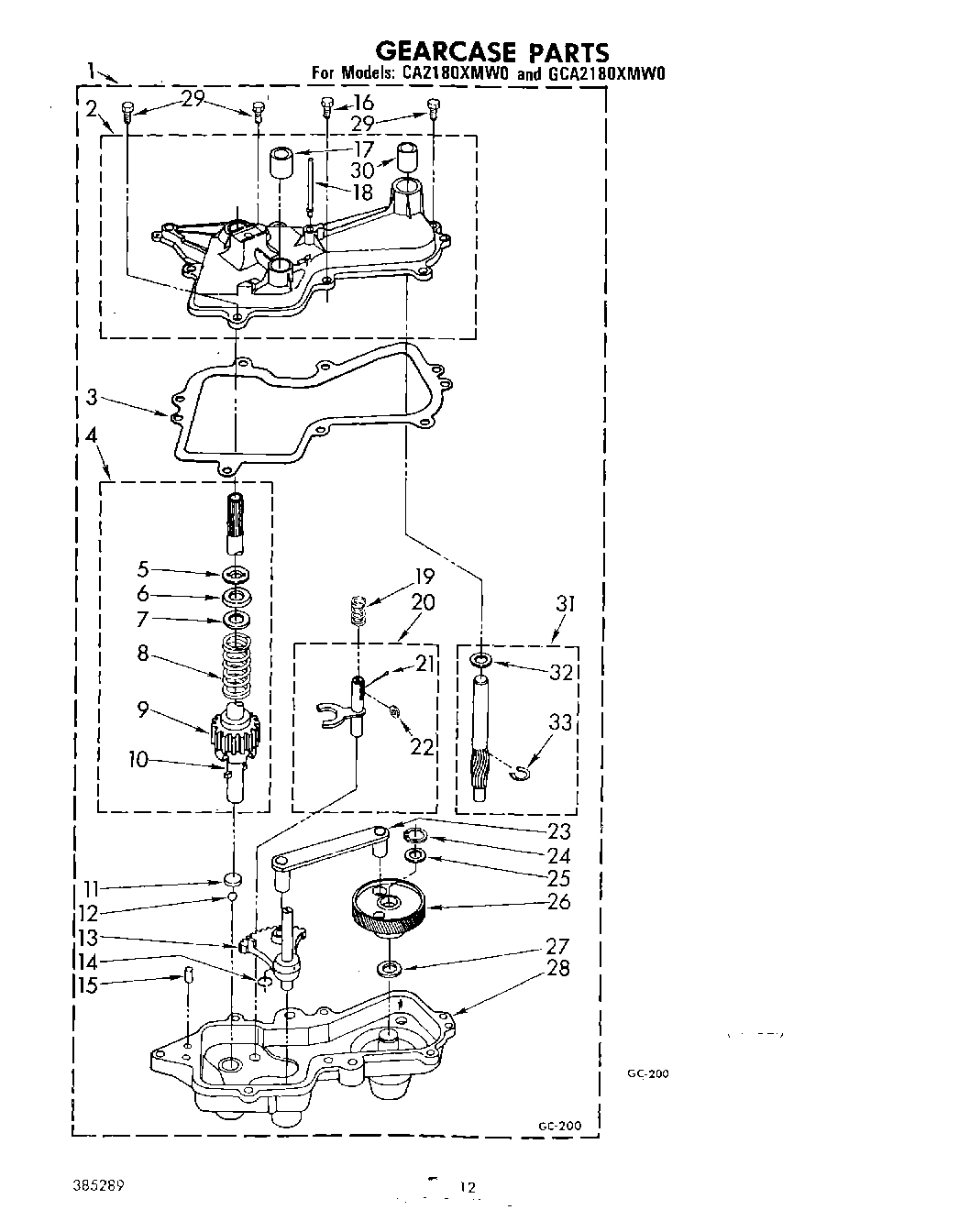10 - GEARCASE