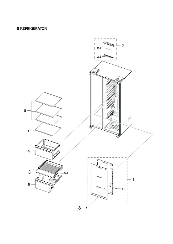 REFRIGERATOR PARTS