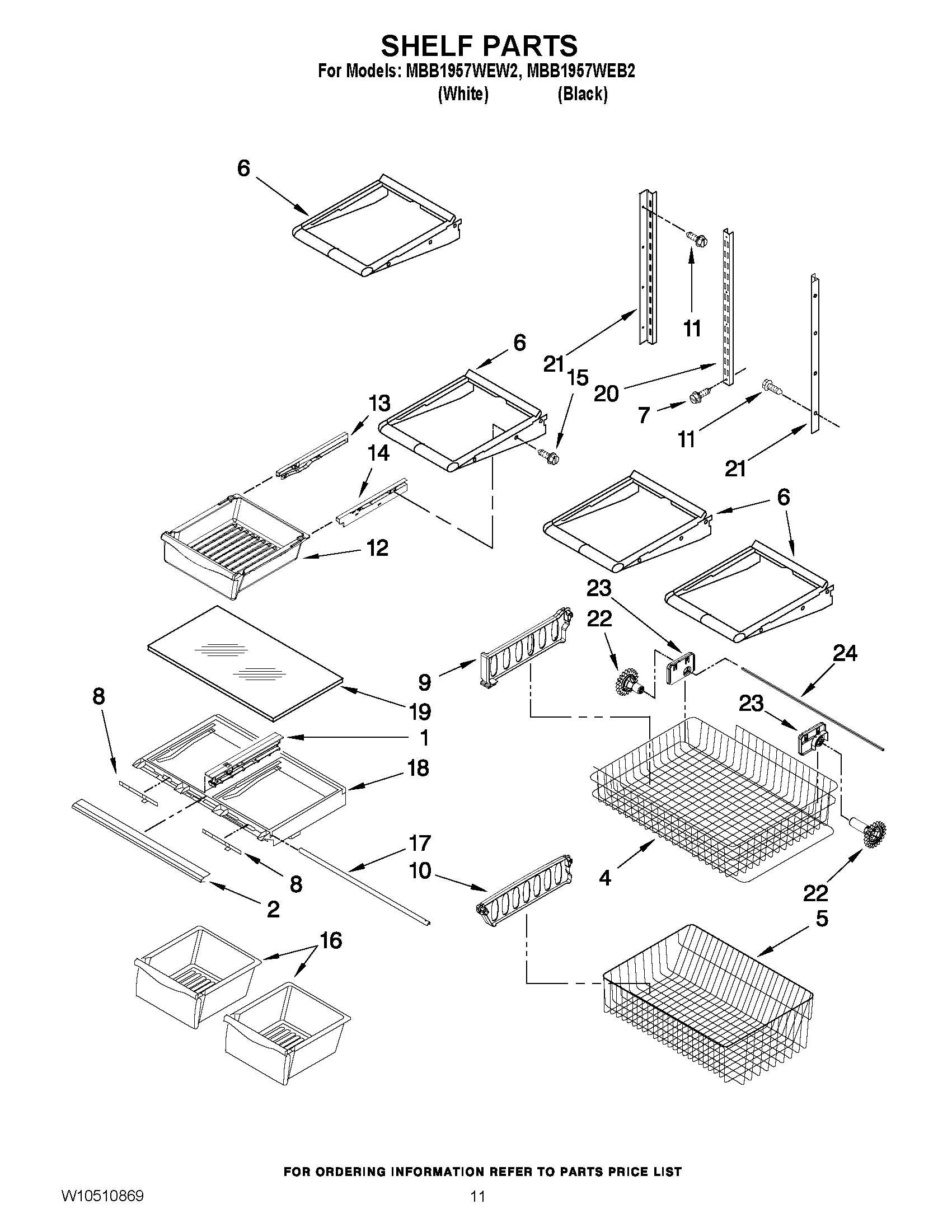 07 - SHELF PARTS