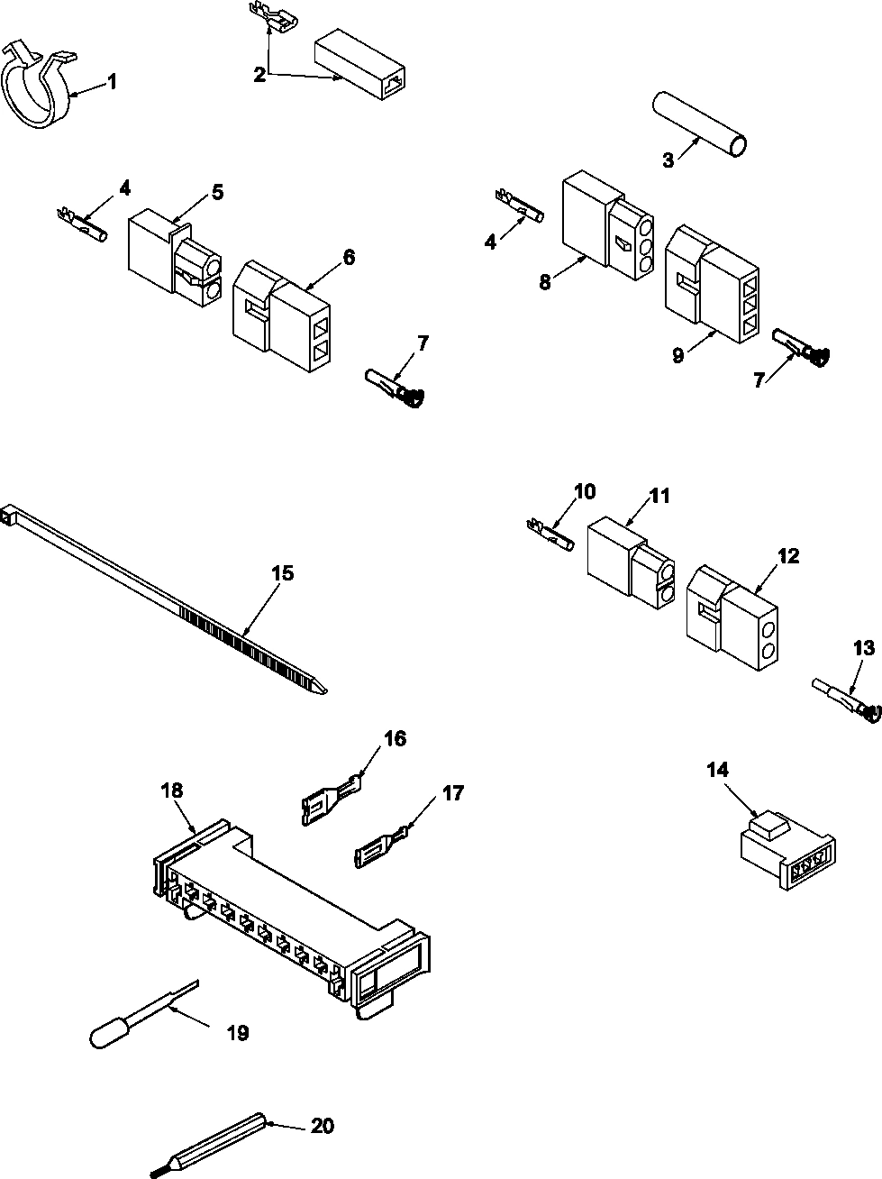 09 - Terminals and Motor Connection Block