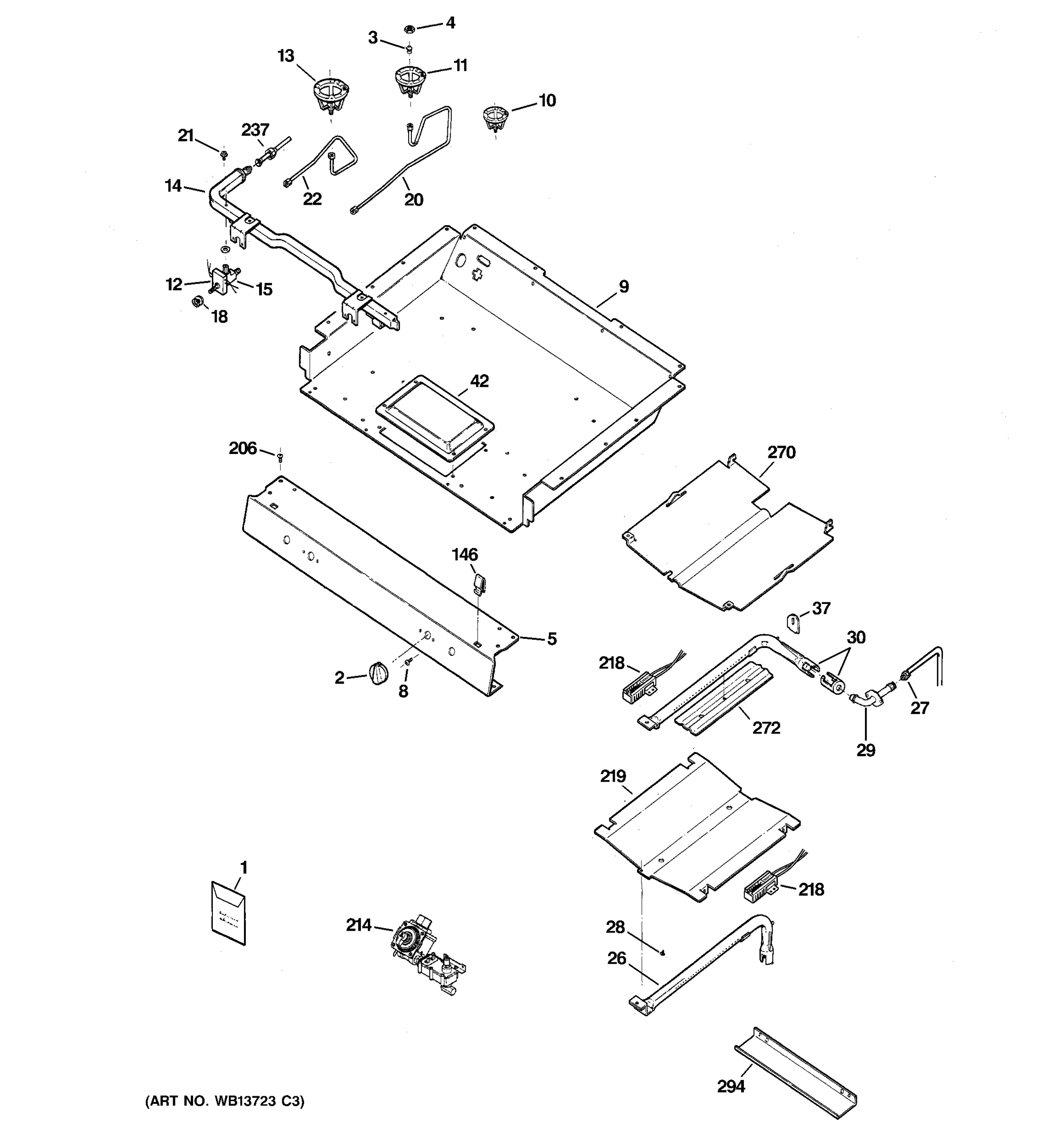 GAS & BURNER PARTS