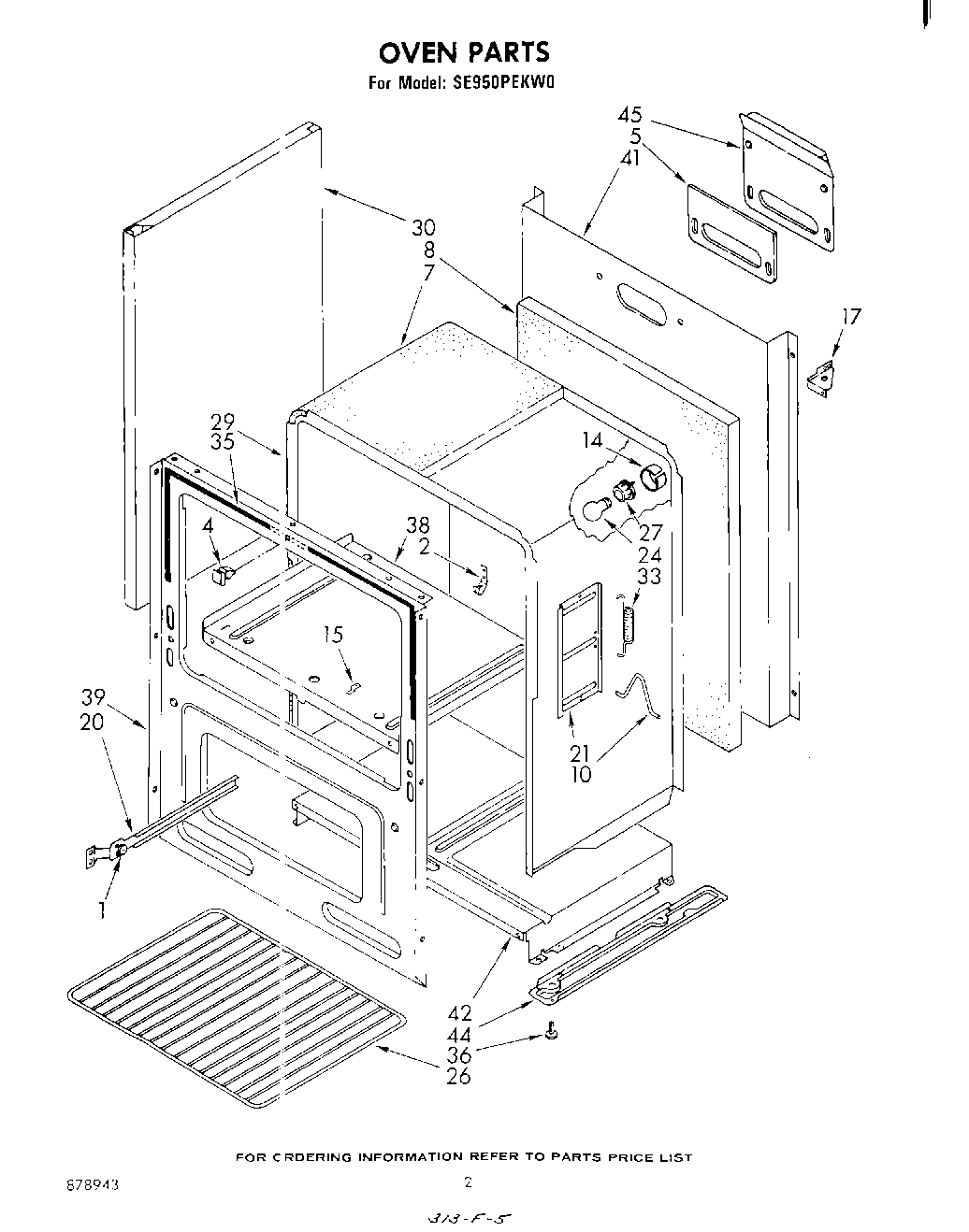 02 - OVEN , LIT/OPTIONAL