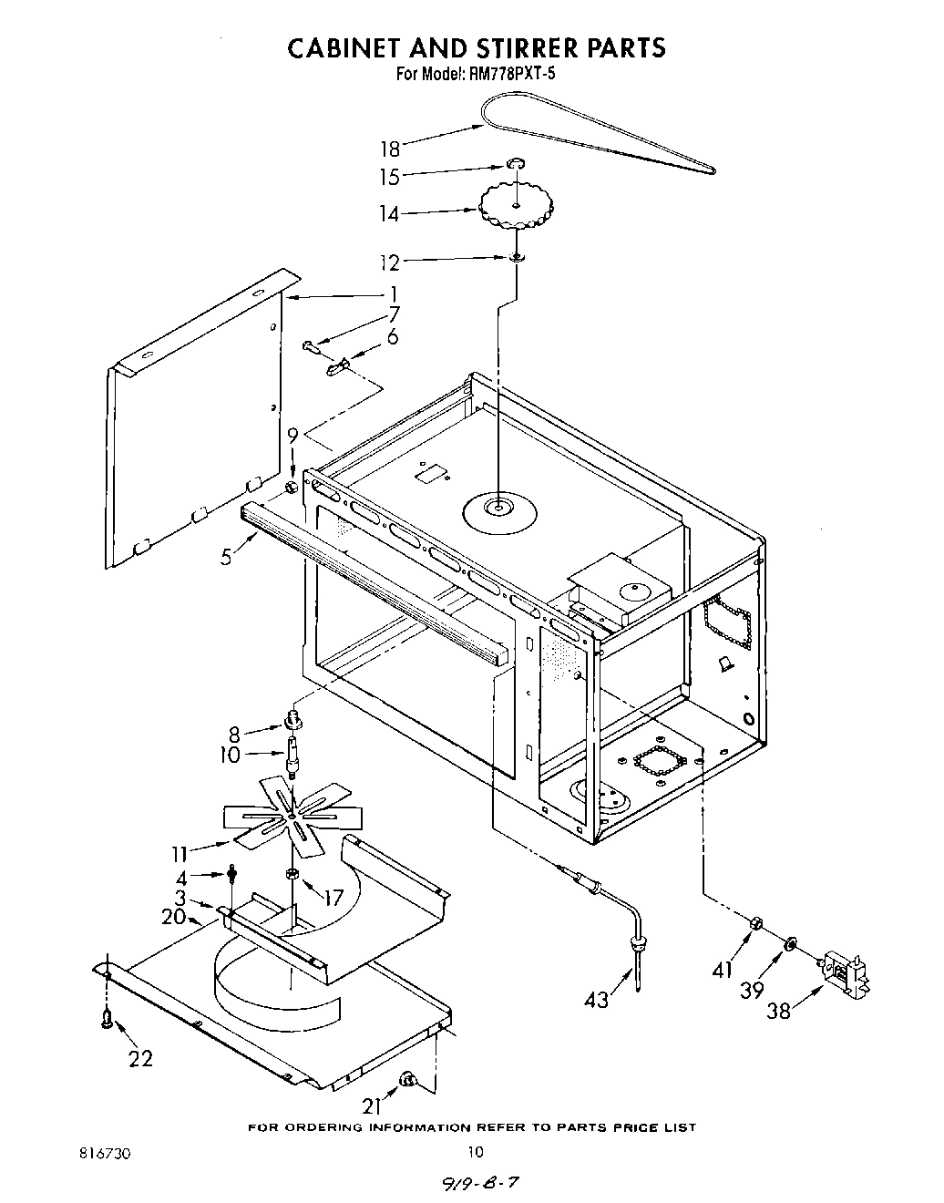 07 - CABINET AND STIRRER