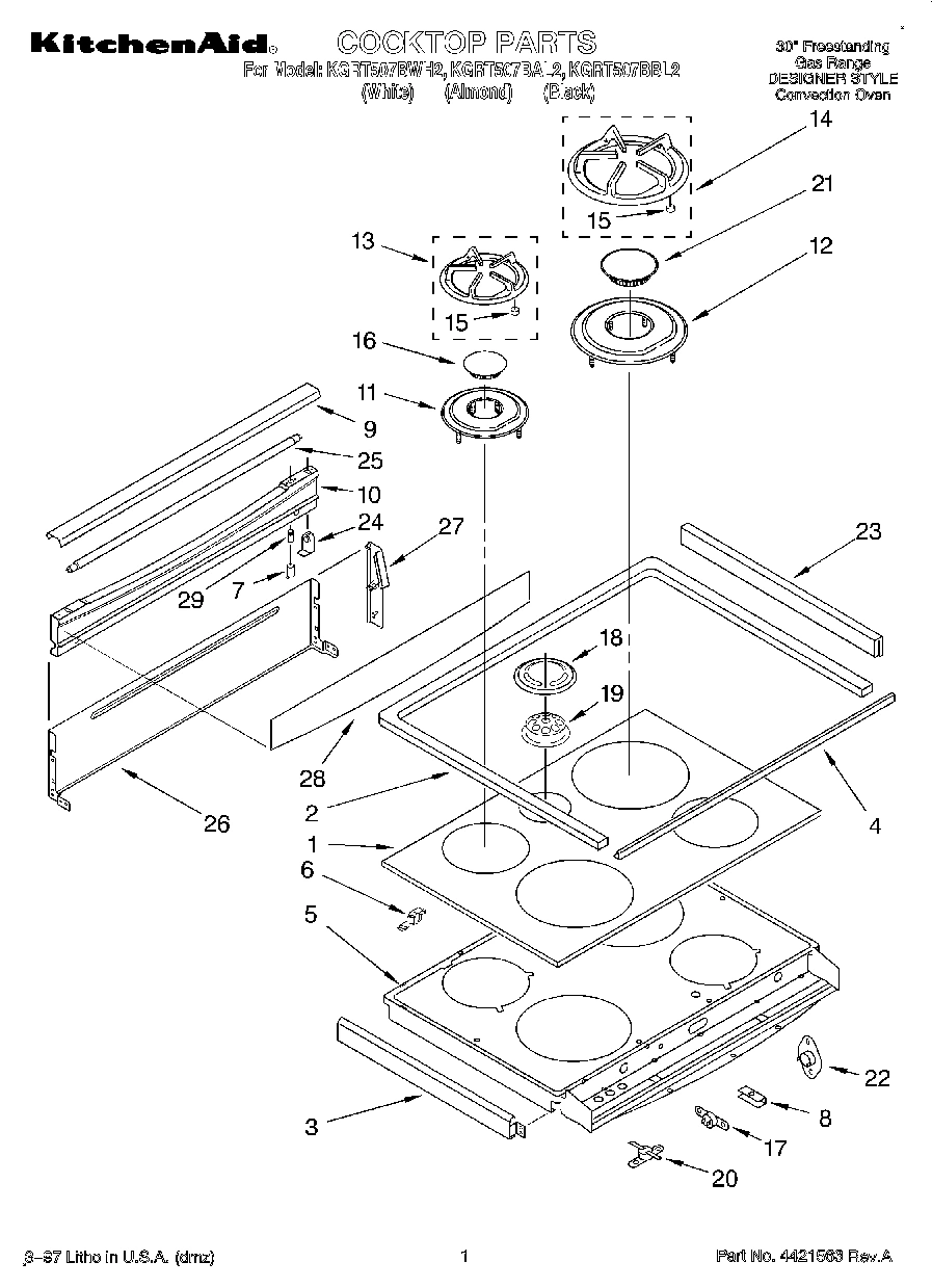 01 - COOKTOP, LITERATURE