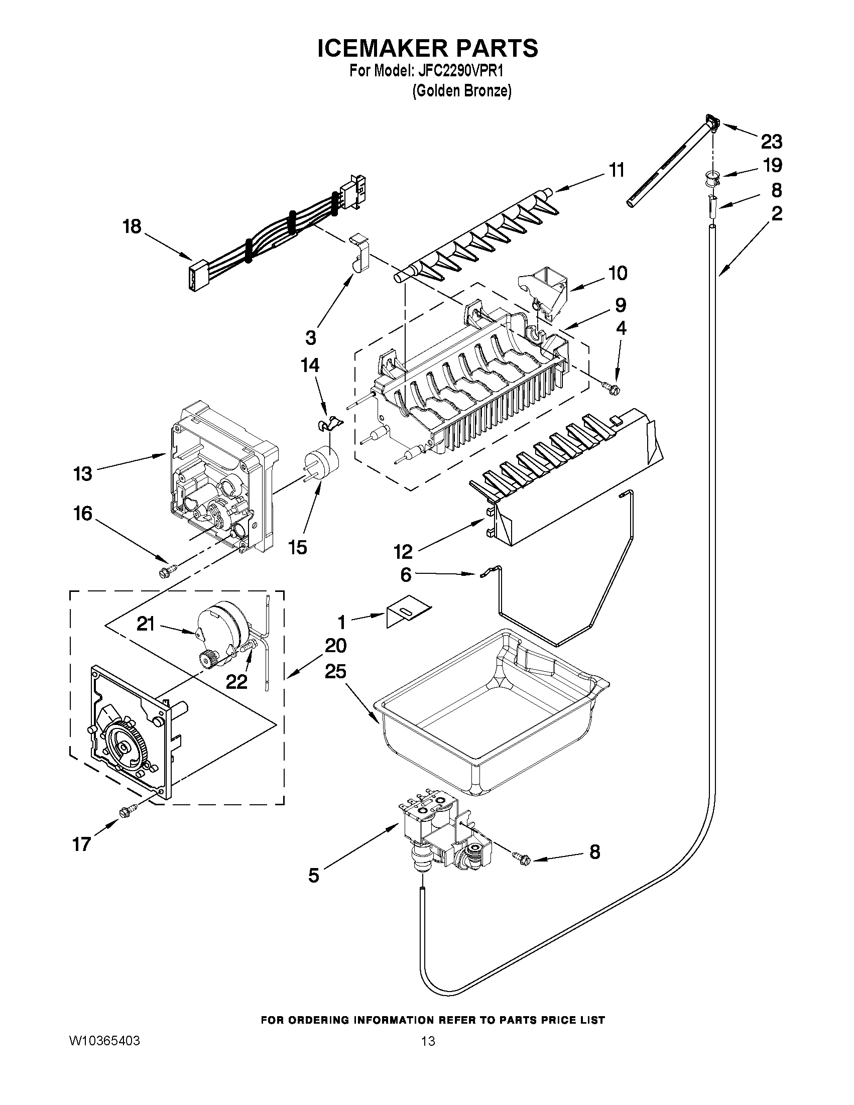 07 - ICEMAKER PARTS