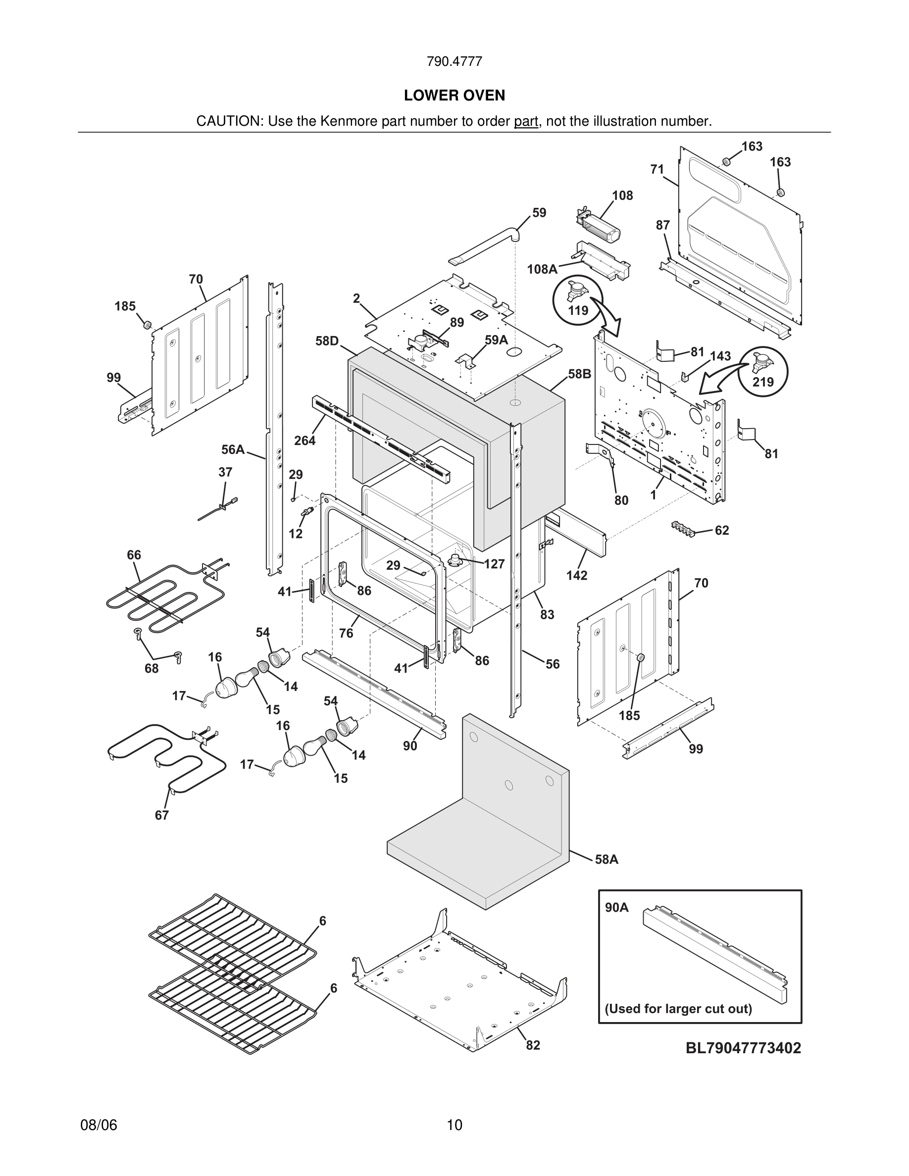 11 - LOWER OVEN