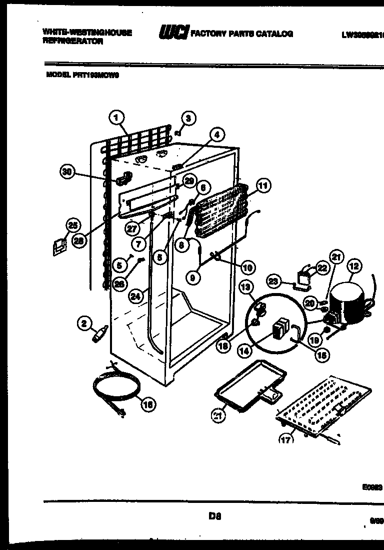 04 - SYSTEM AND AUTOMATIC DEFROST PARTS