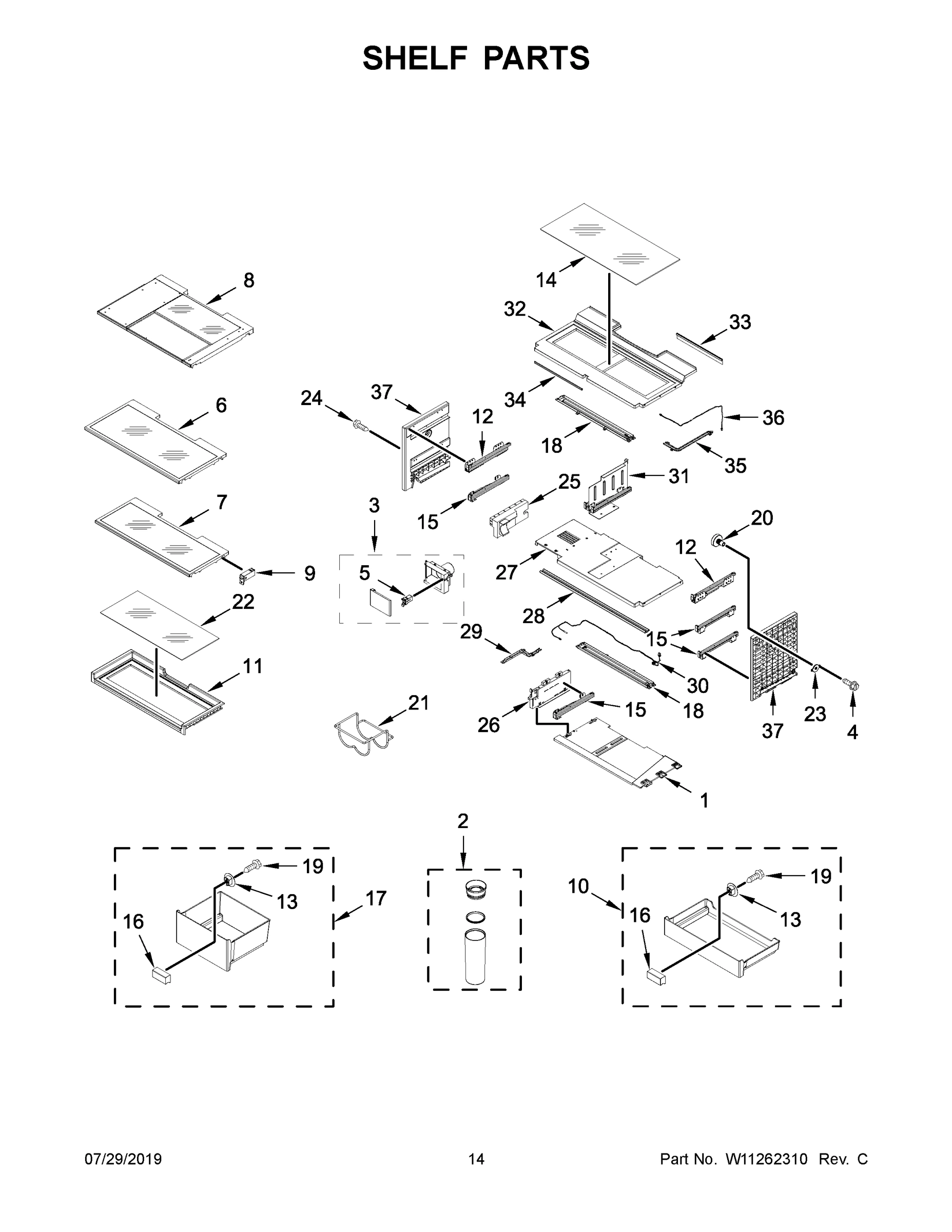 08 - SHELF PARTS