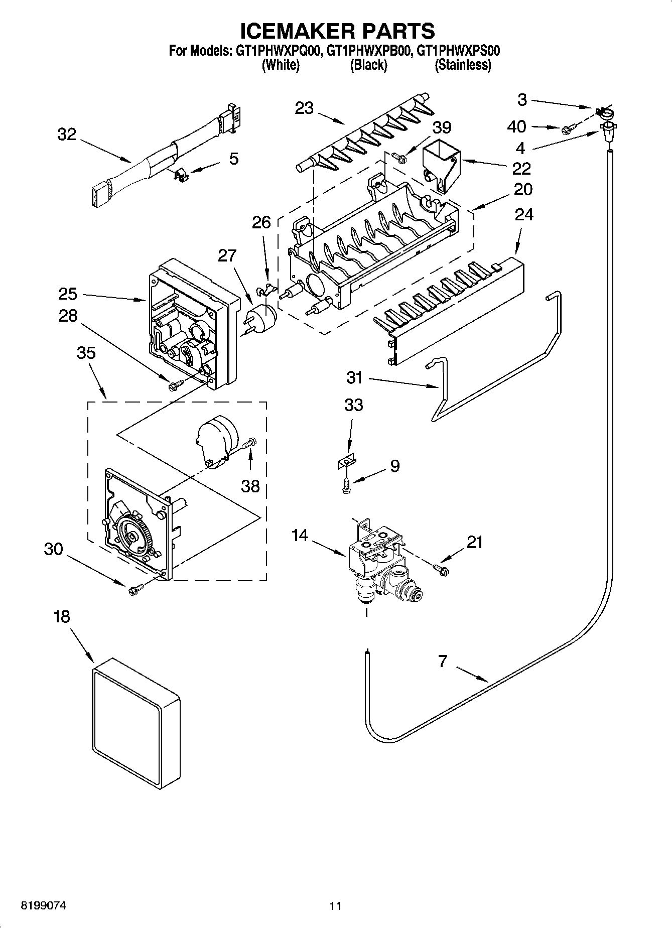 06 - ICEMAKER PARTS