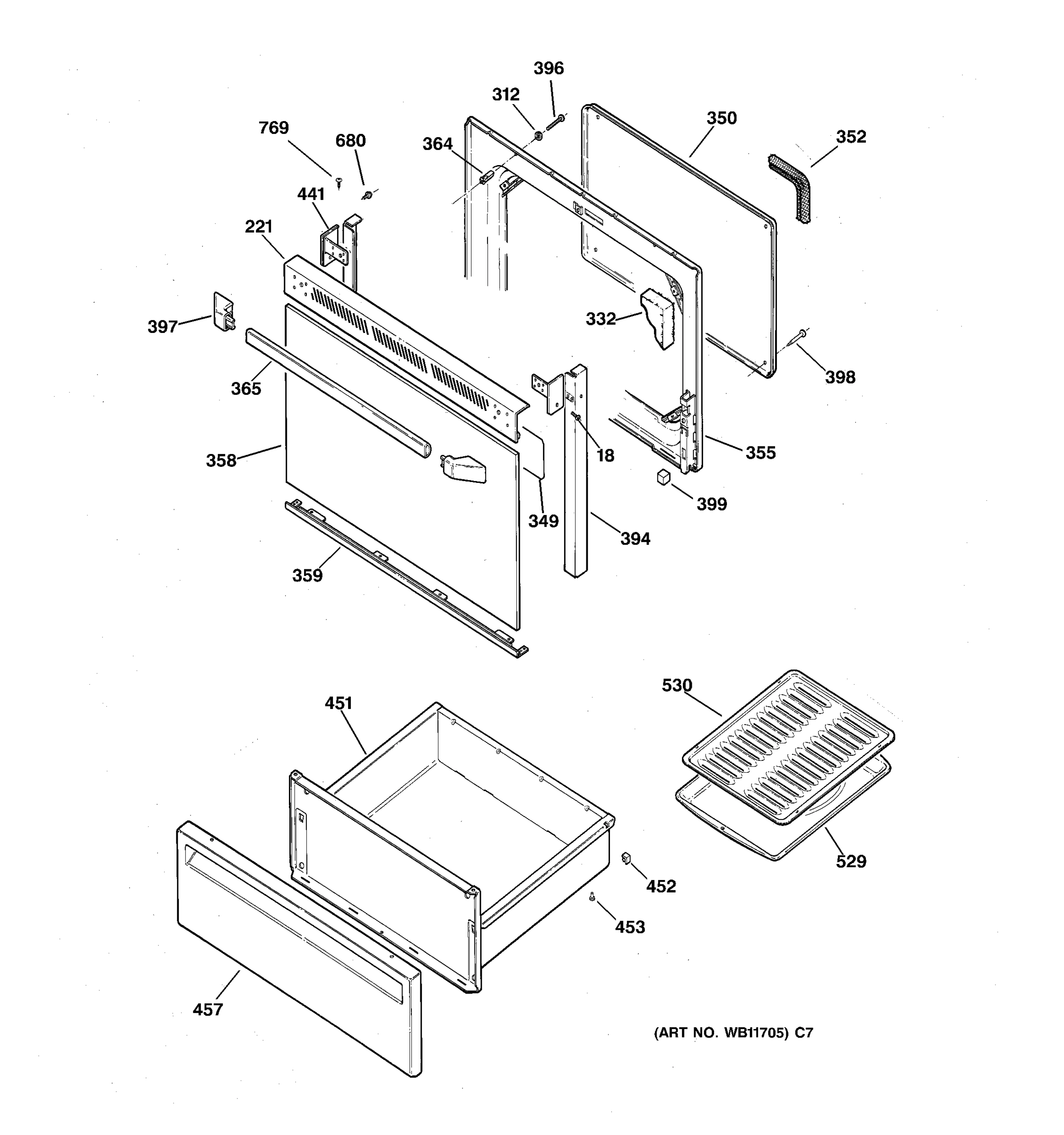 DOOR & DRAWER PARTS