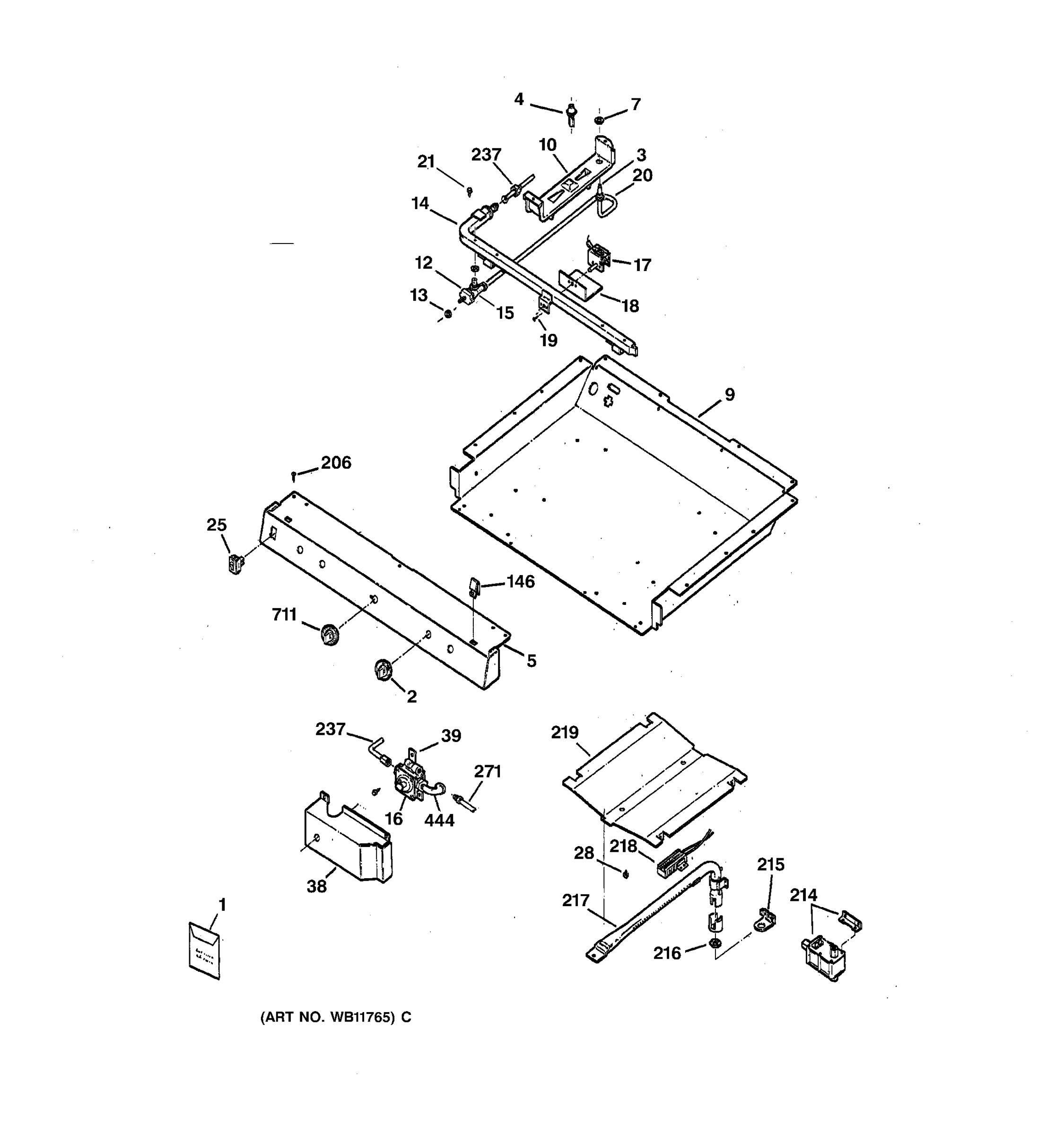 GAS & BURNER PARTS