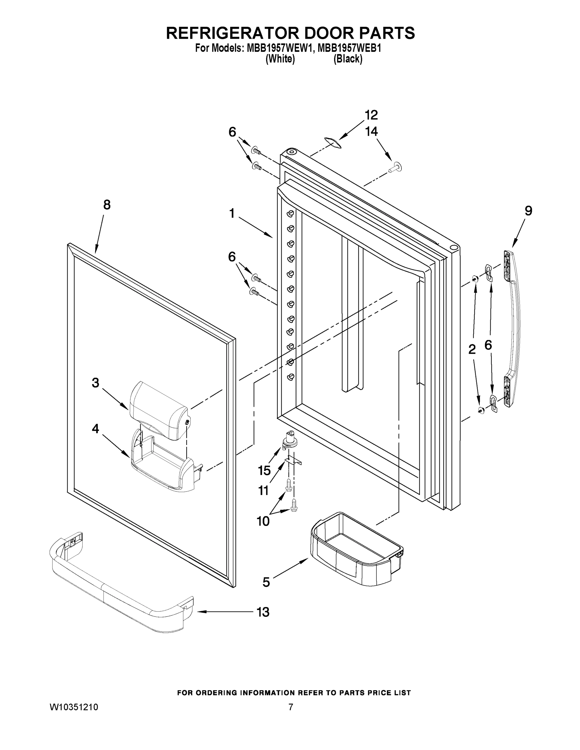 05 - REFRIGERATOR DOOR PARTS