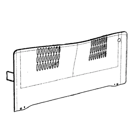 873395 Fisher & Paykel Refrigerator Front Fan